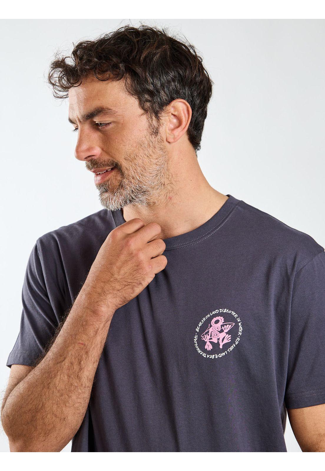 Polera MC Cove Gris Hombre Rip Curl-5