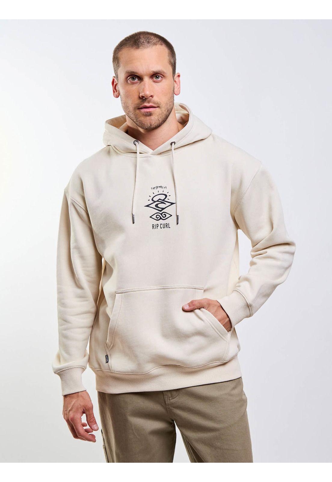 Poleron Canguro Australio Beige Hombre Rip Curl-0
