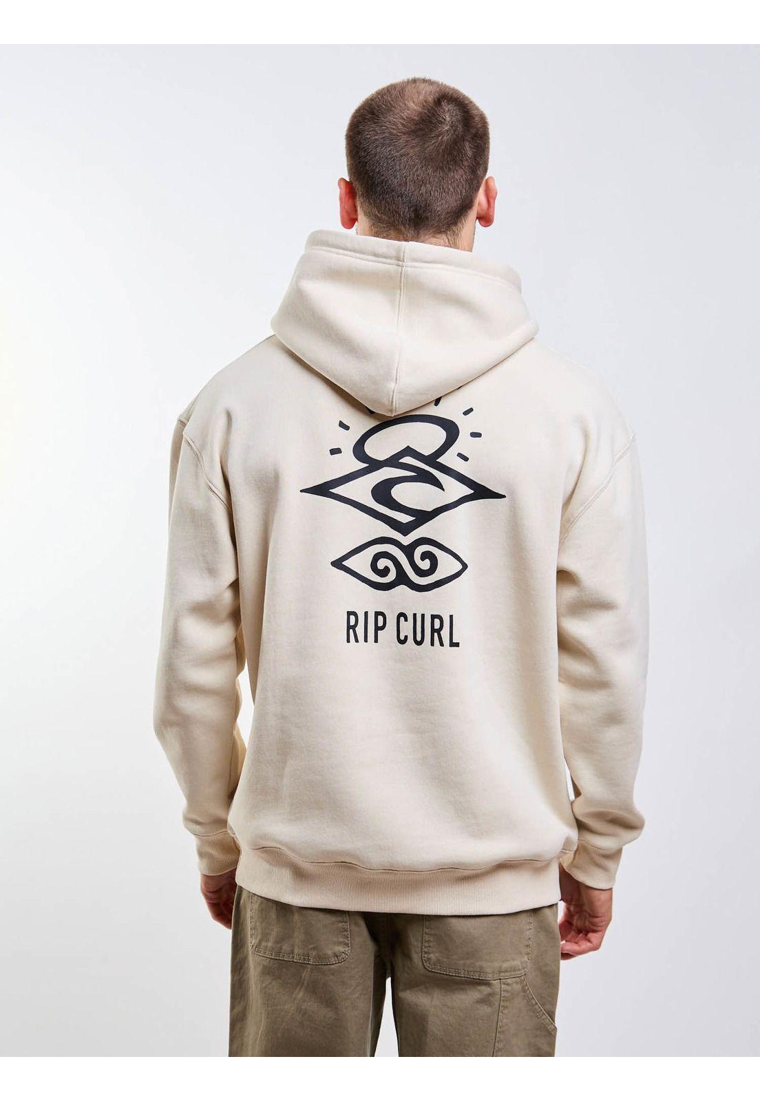 Poleron Canguro Australio Beige Hombre Rip Curl-1