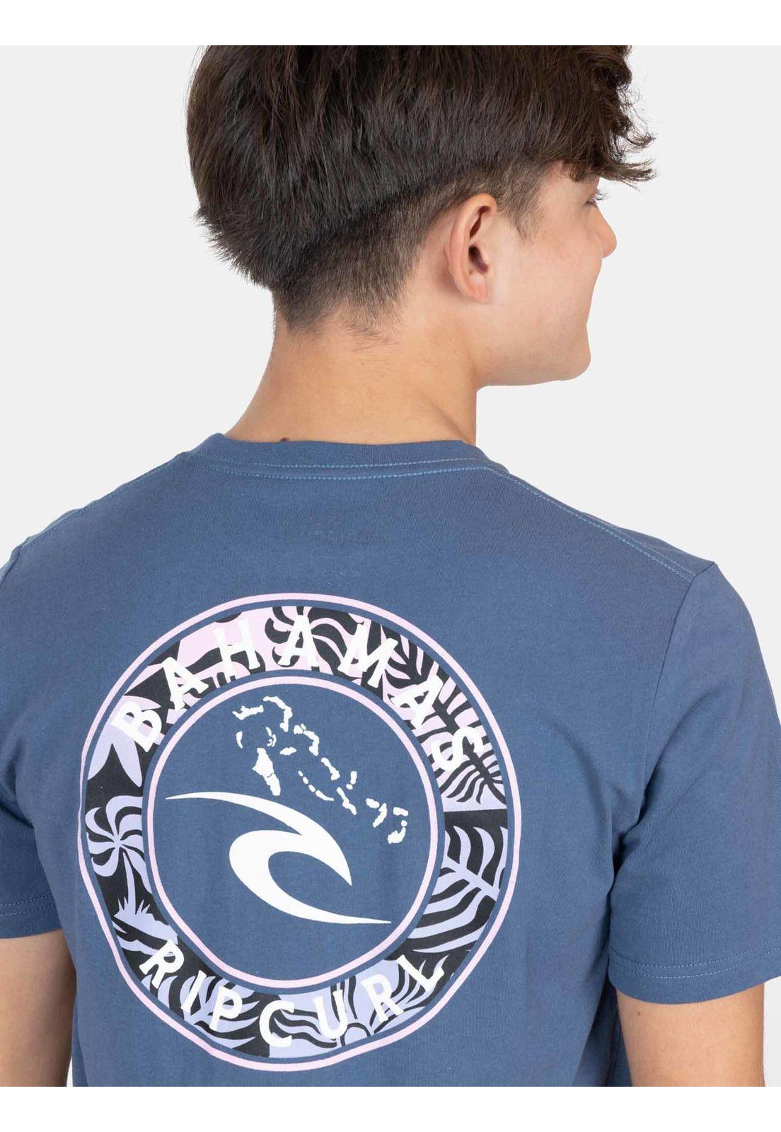 Polera MC Splashout Azul Infantil Rip Curl-2