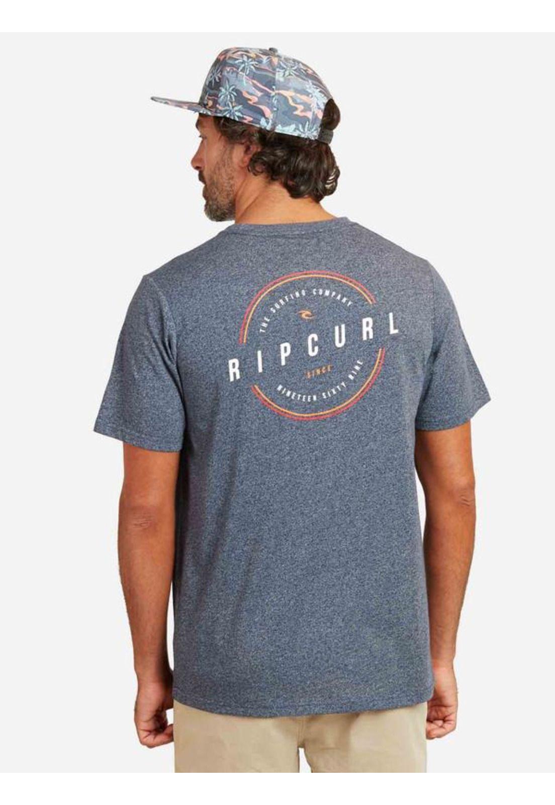 Polera M/C Incline Mt Azul Hombre Ripcurl-1