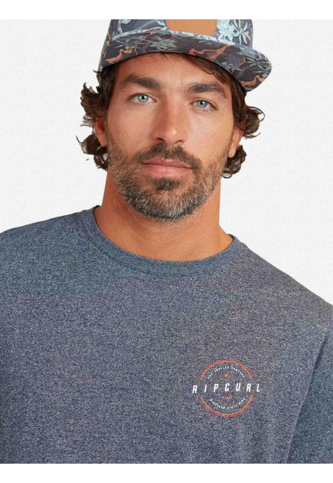 Polera M/C Incline Mt Azul Hombre Ripcurl-2