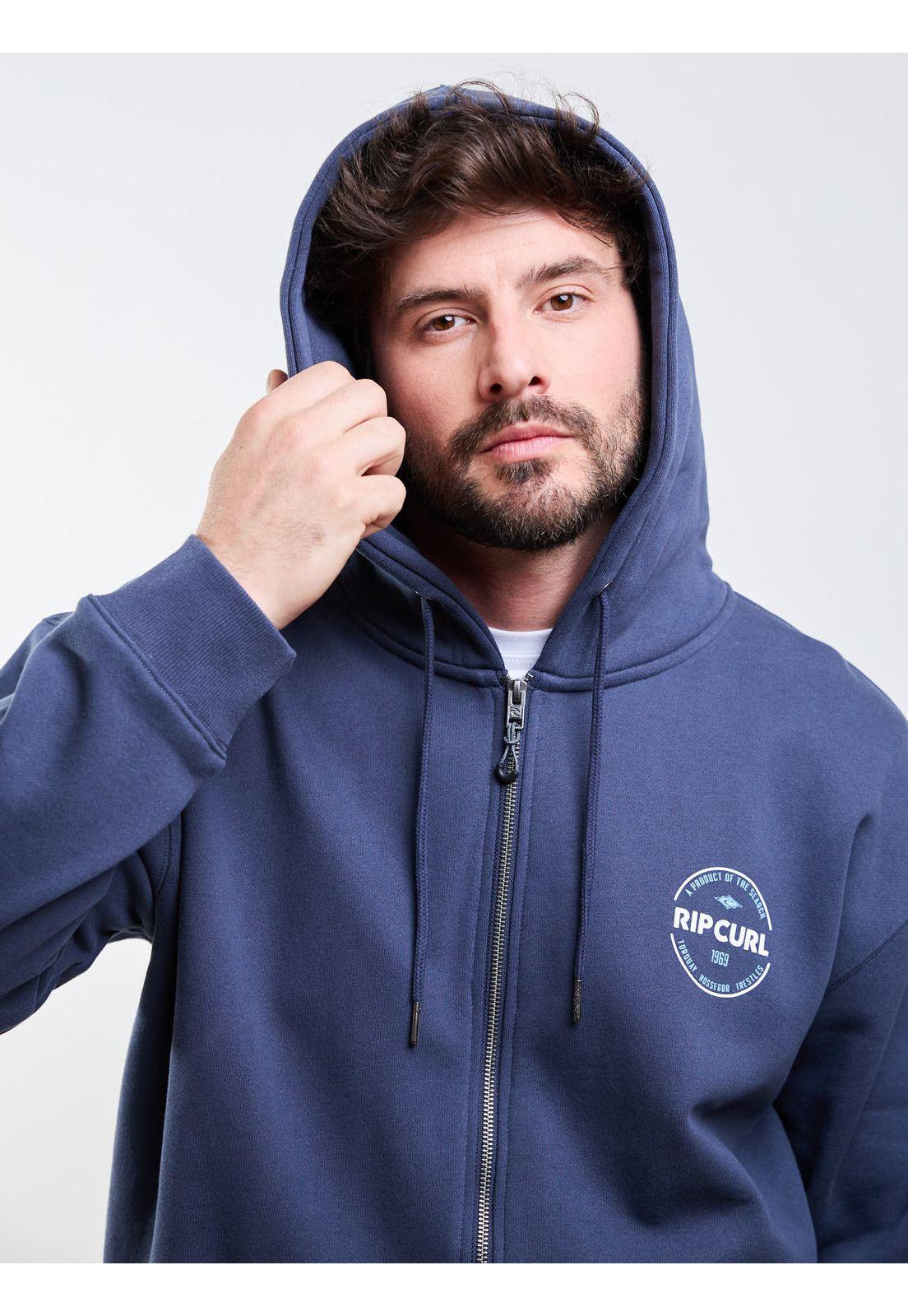 Poleron FZ Alpha Azul Hombre Rip Curl-4