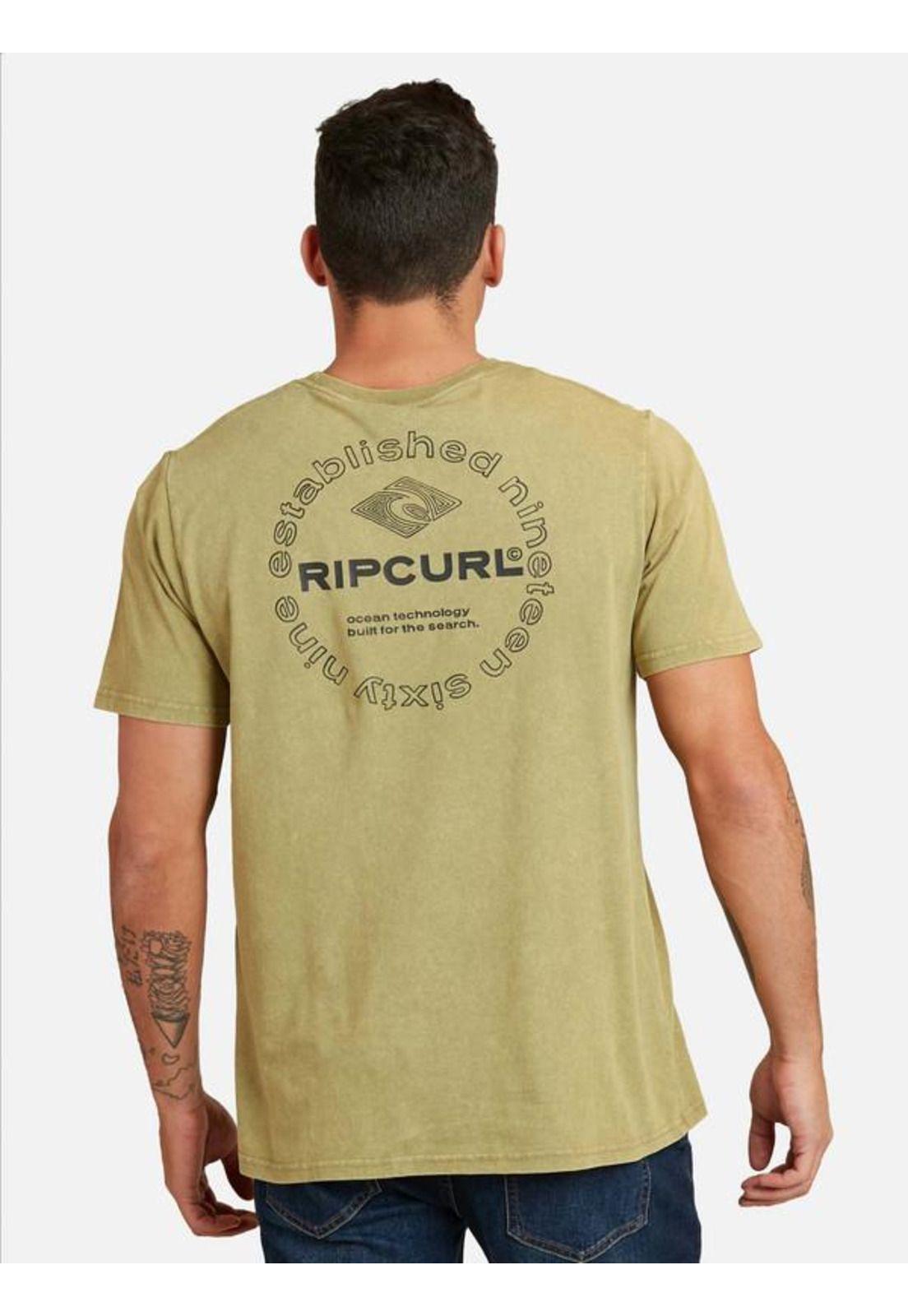 Polera M/C Intermedia Khaki Hombre Ripcurl-1