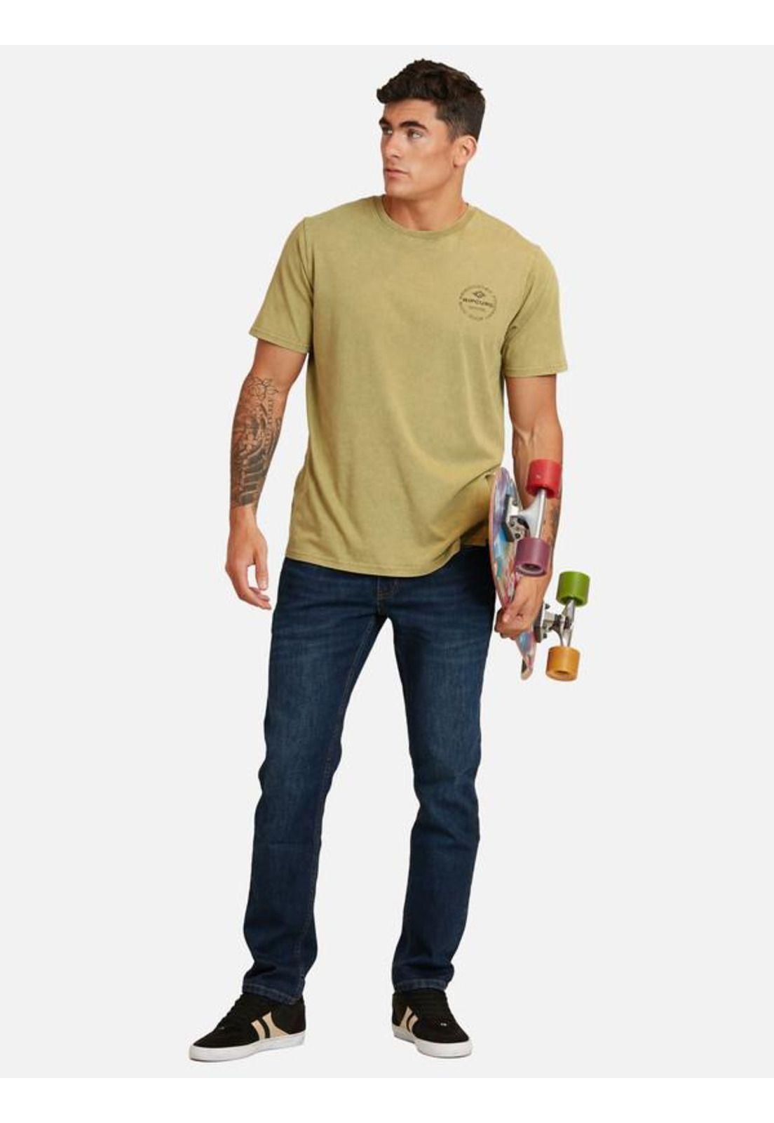 Polera M/C Intermedia Khaki Hombre Ripcurl-3