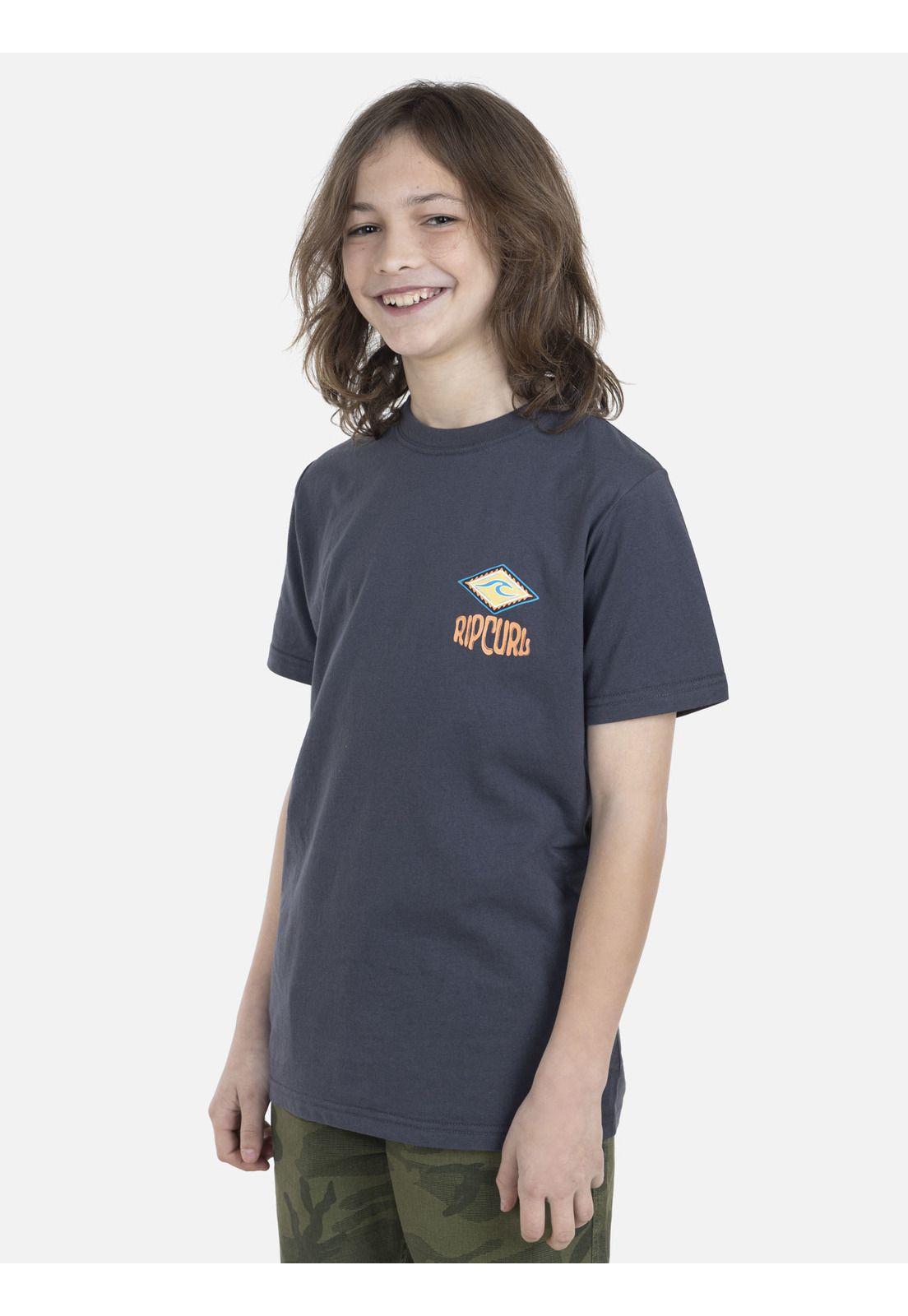 Polera Juvenil 6P280-MV22 Gris Rip Curl-0