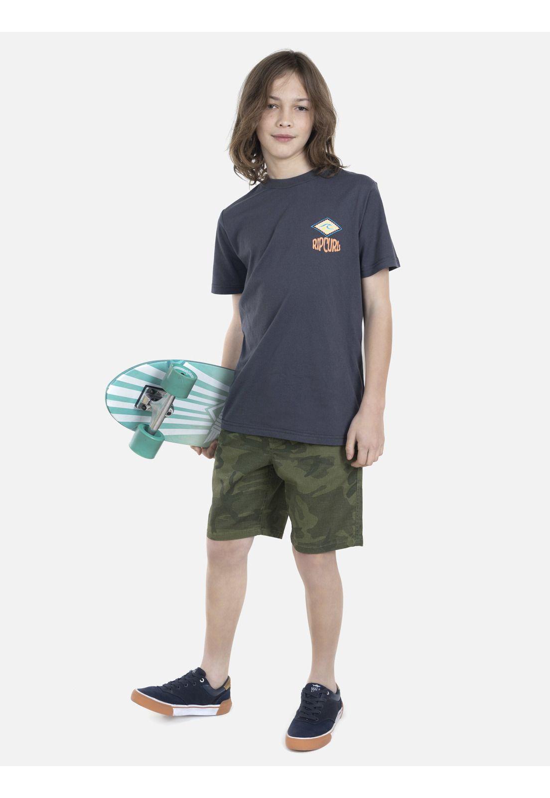 Polera Juvenil 6P280-MV22 Gris Rip Curl-3