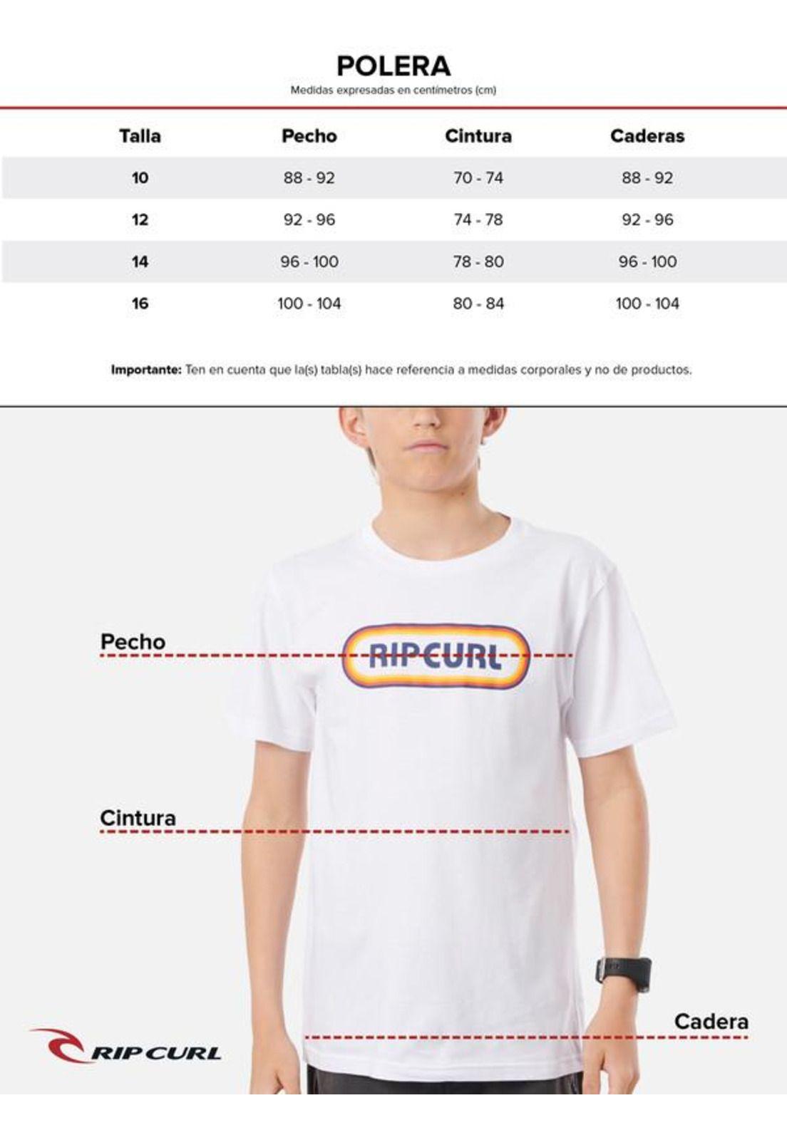Polera Juvenil 6P280-MV22 Gris Rip Curl-2