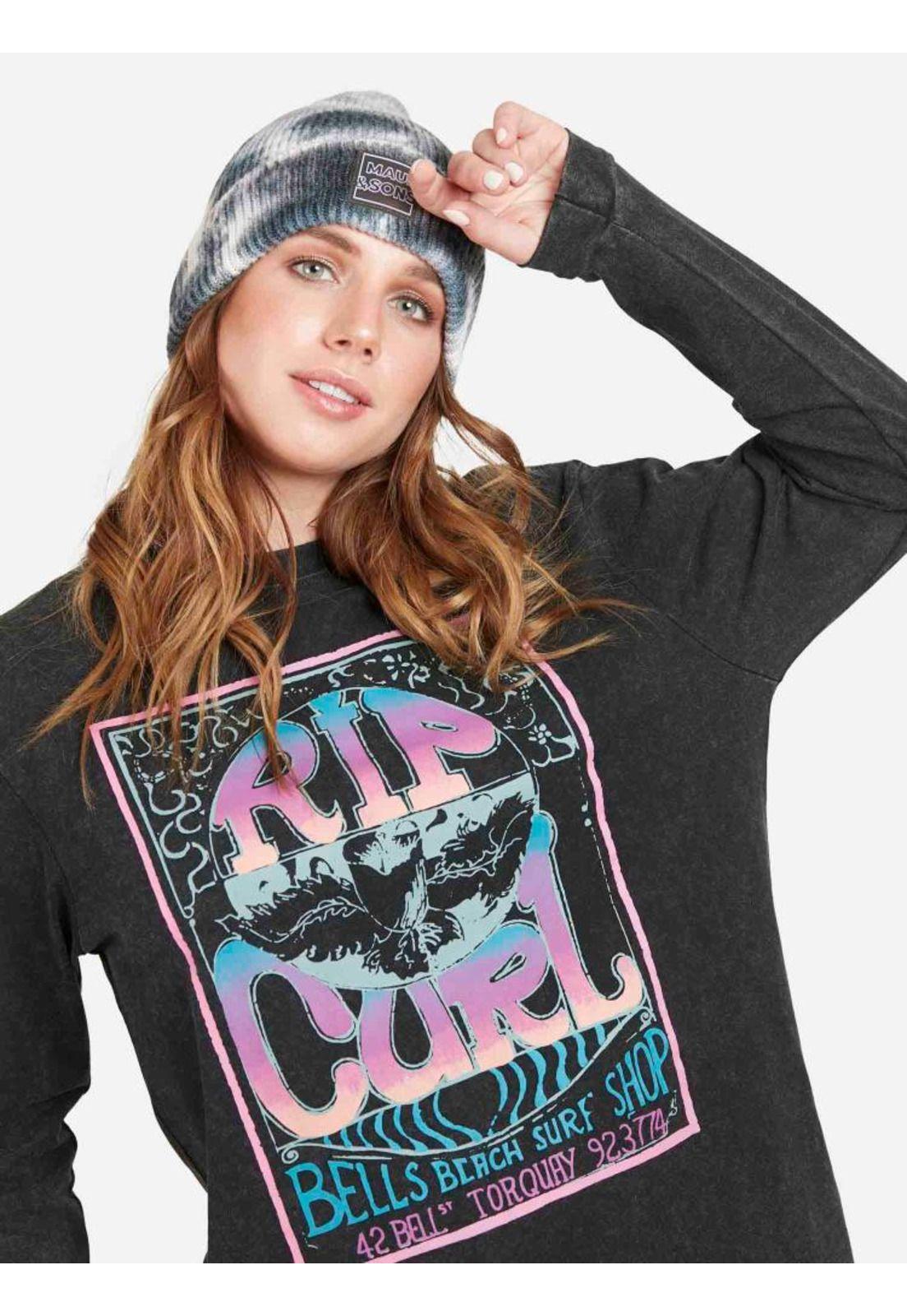 Polera BELLS BEACH SURF Mujer Negro Rip Curl-2