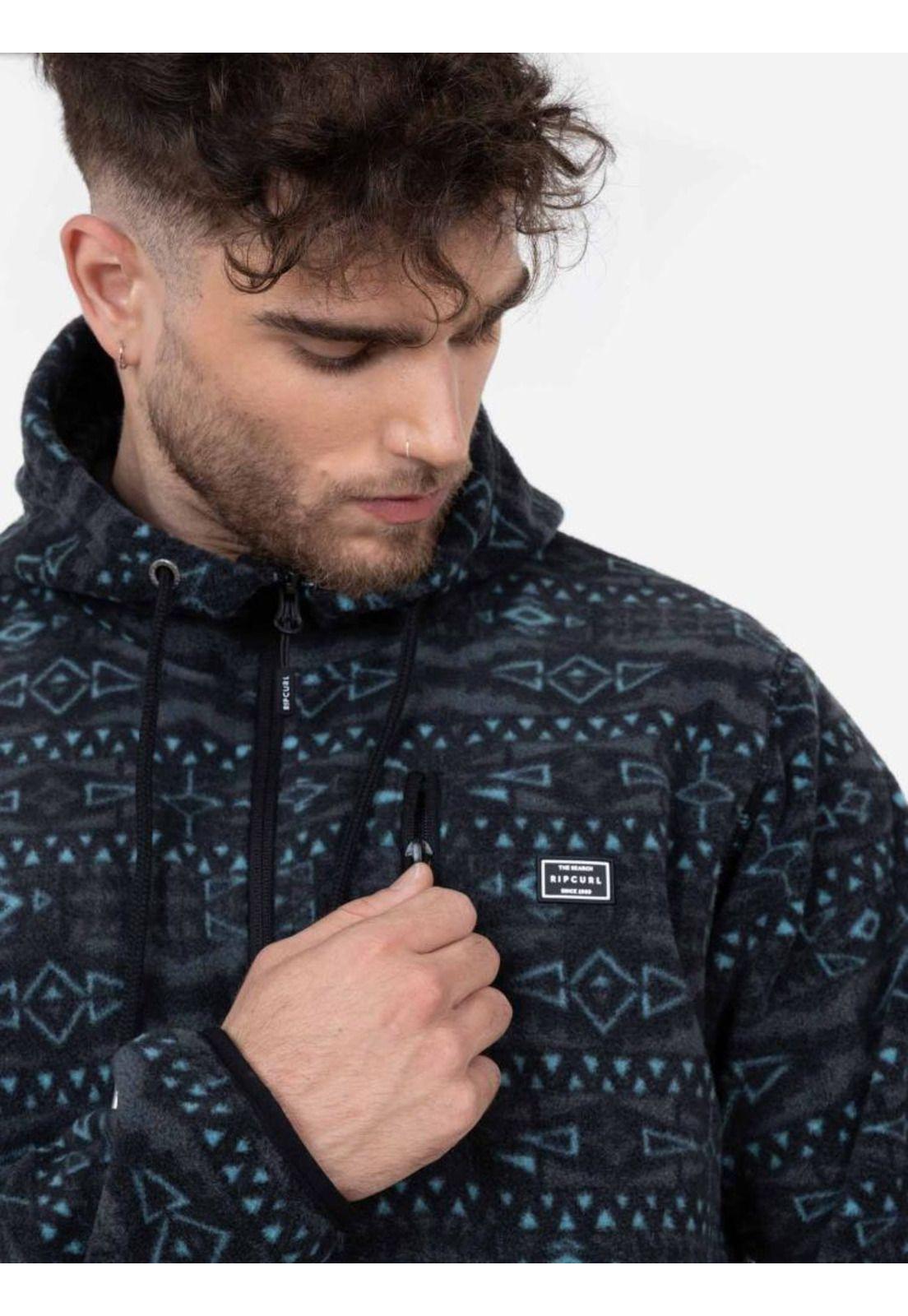 Poleron MICROPOLAR NEBULA Hombre Multicolor Rip Curl-1