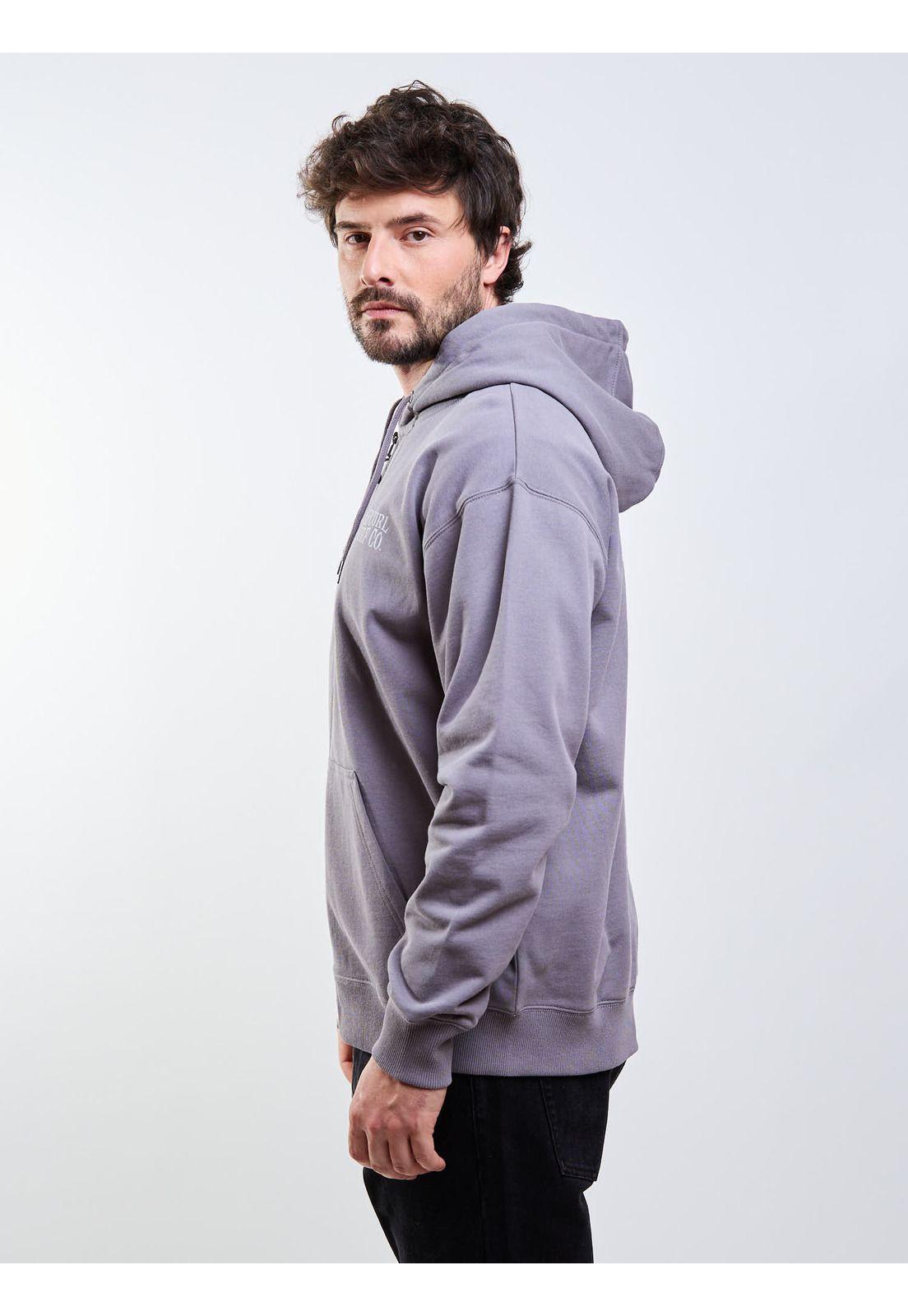 Poleron FZ Thunder Gris Hombre Rip Curl-2