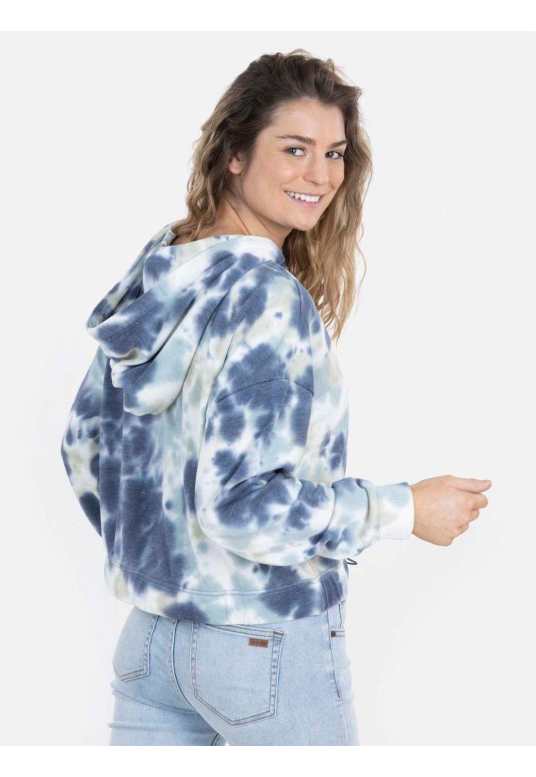 Poleron BLUESHAKE DYE Mujer Multicolor Rip Curl-4