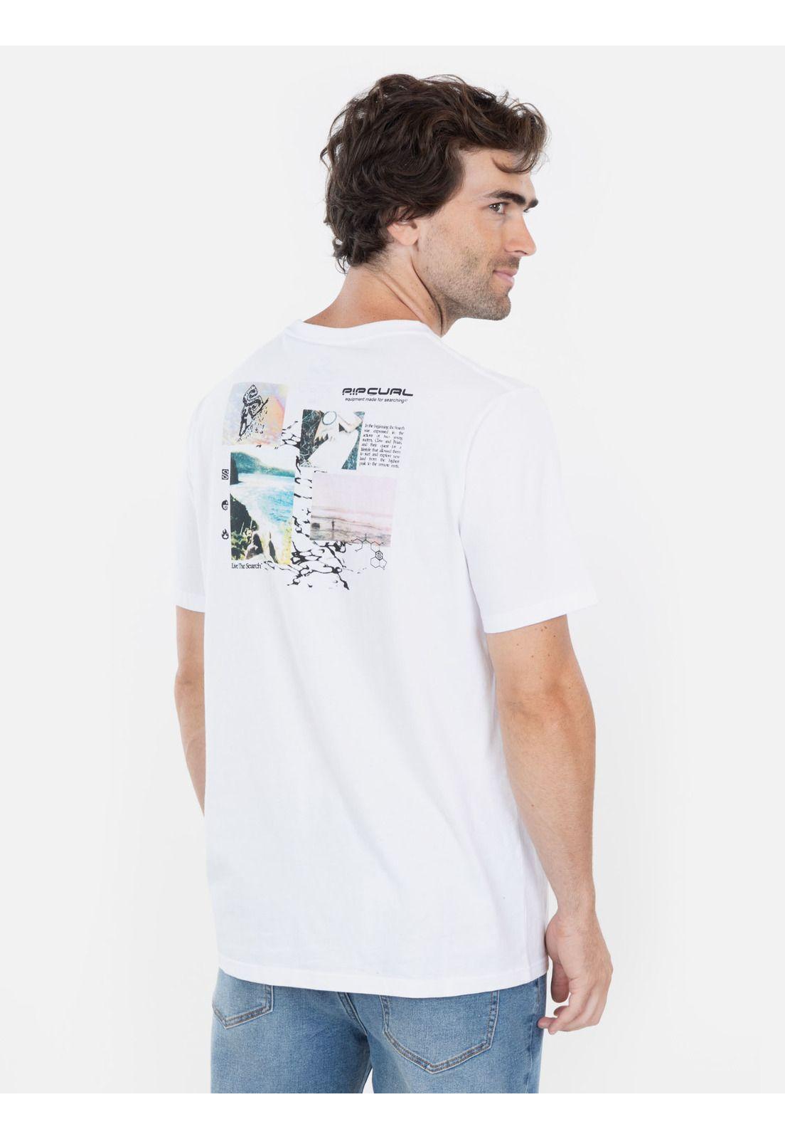 Polera MC Search Excursions Blanco Hombre Rip Curl-1