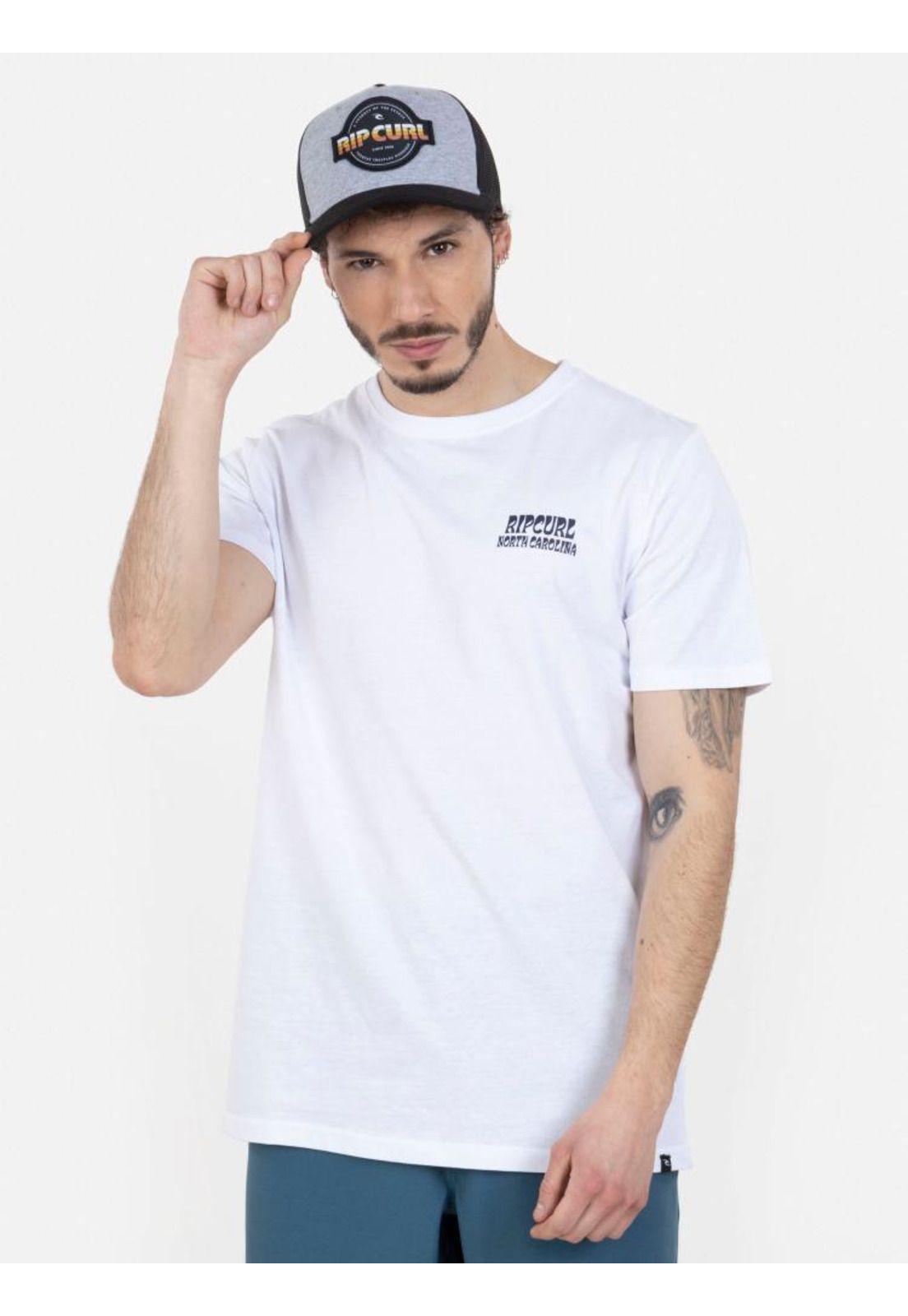 Polera 6P293 Hombre Blanco Rip Curl-0