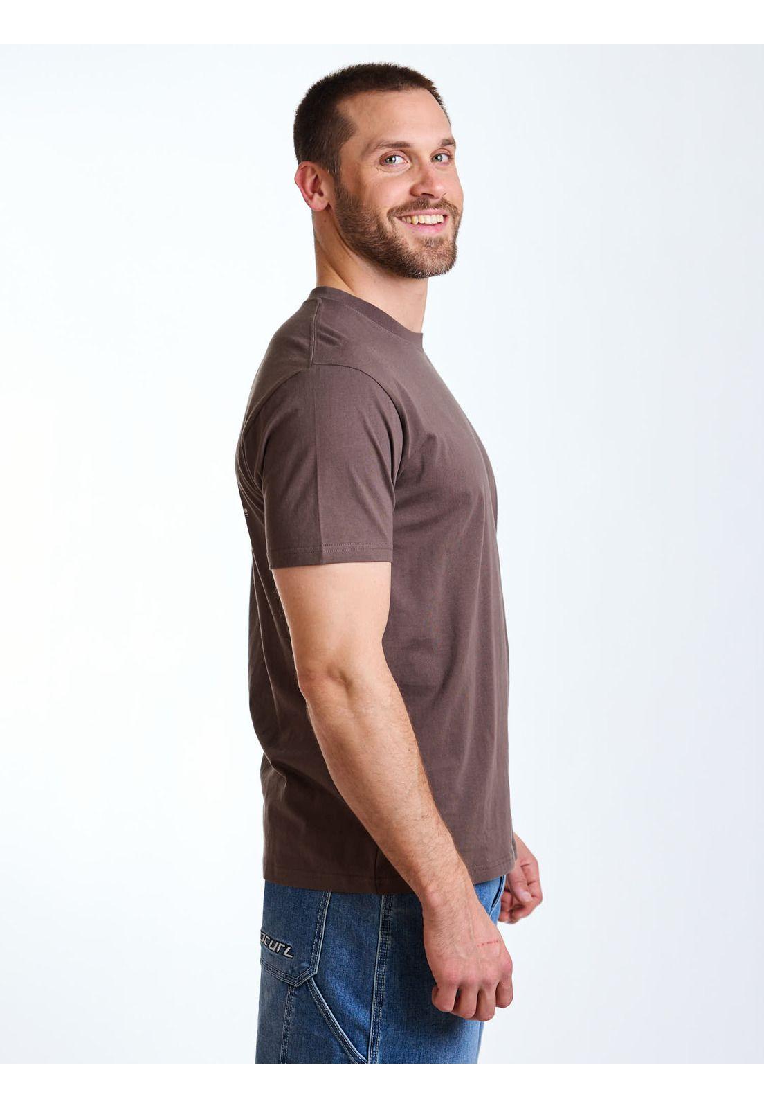 Polera MC Boxy Coral Beige Hombre Rip Curl-4