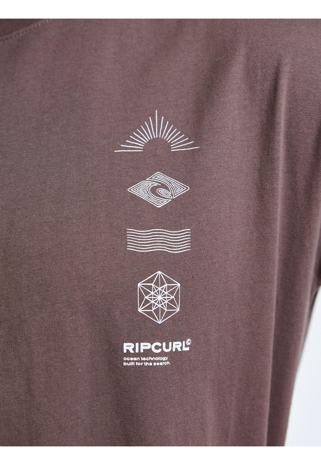 Polera MC Boxy Coral Beige Hombre Rip Curl-7