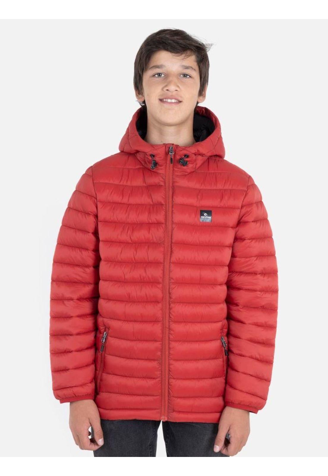 Parka Juvenil LIGHT QUILTED Rojo Rip Curl-0