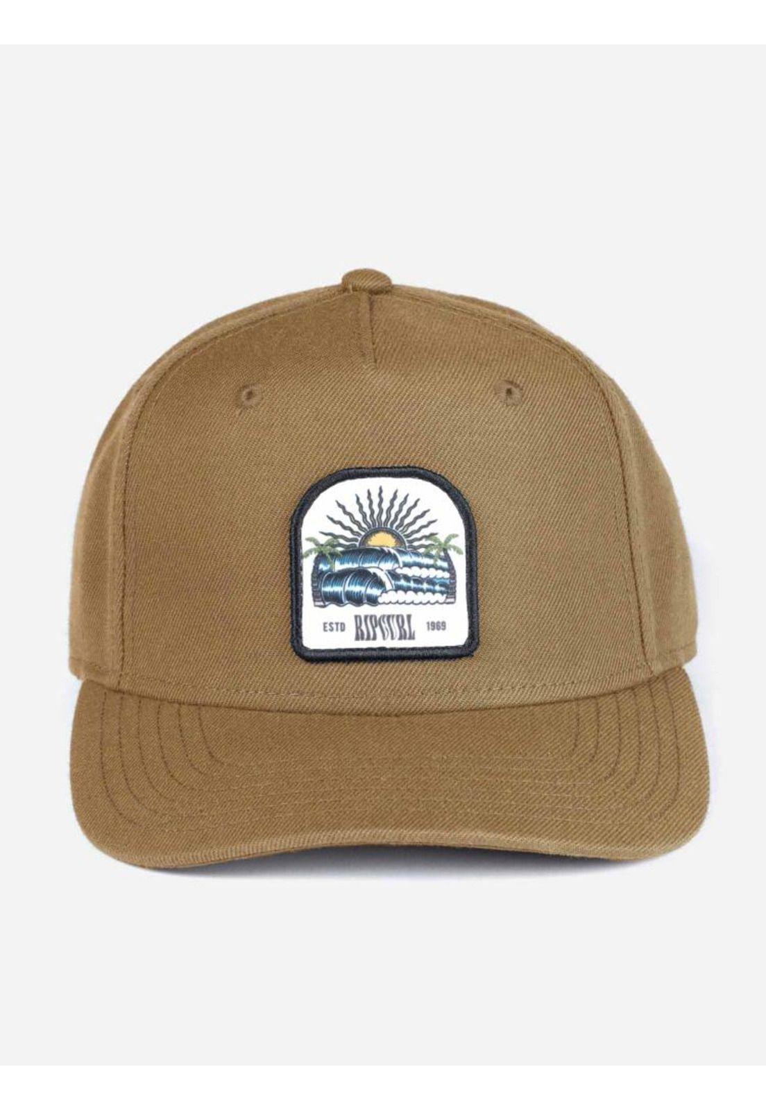 Jockey Canvas 6AJ646-MI22 Liso Hombre Khaki Rip Curl-0