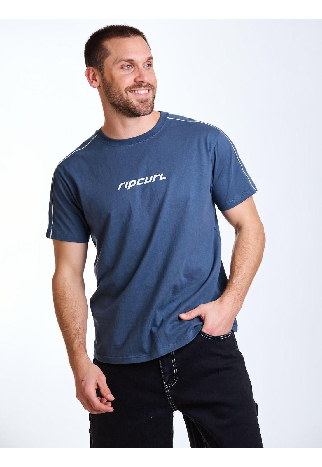 Polera MC Sunny Gris Hombre Rip Curl-6