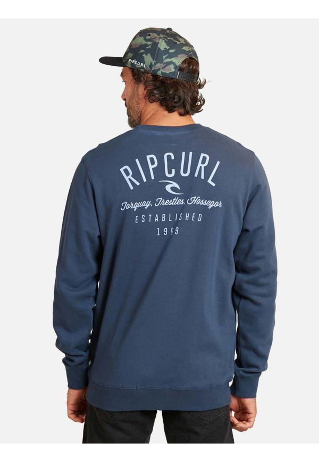 Poleron Cr Blender Organic Marino Hombre Ripcurl-1