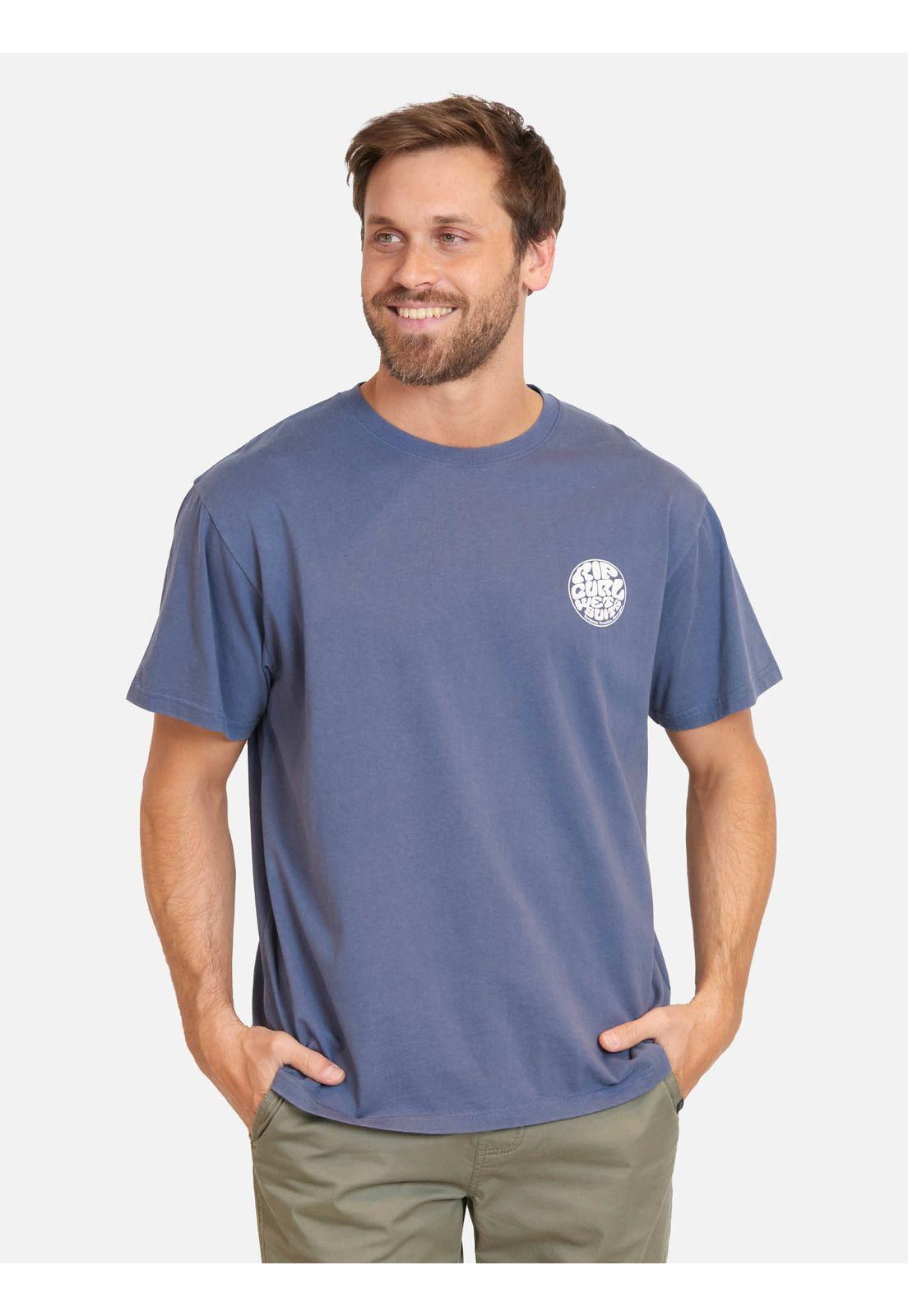 Polera MC Ripzone Azul Hombre Rip Curl-0