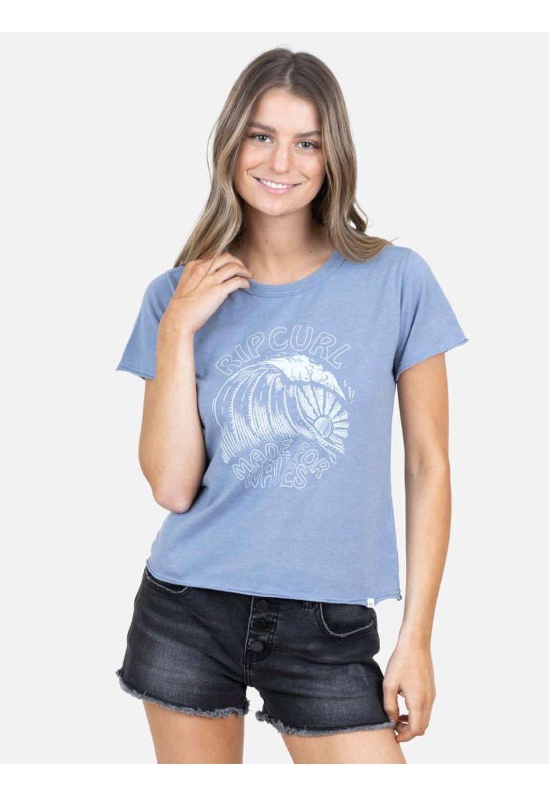 Polera Mujer 6P132-WV22 Azul Rip Curl-0
