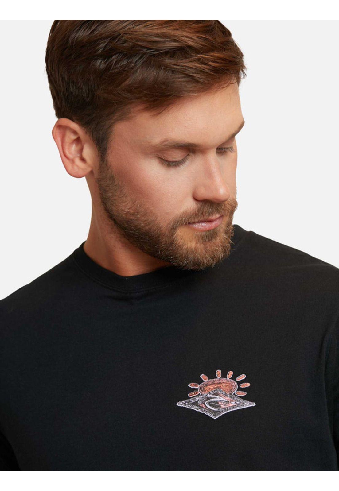 Polera Maestro Tee Negro Hombre Rip Curl-2
