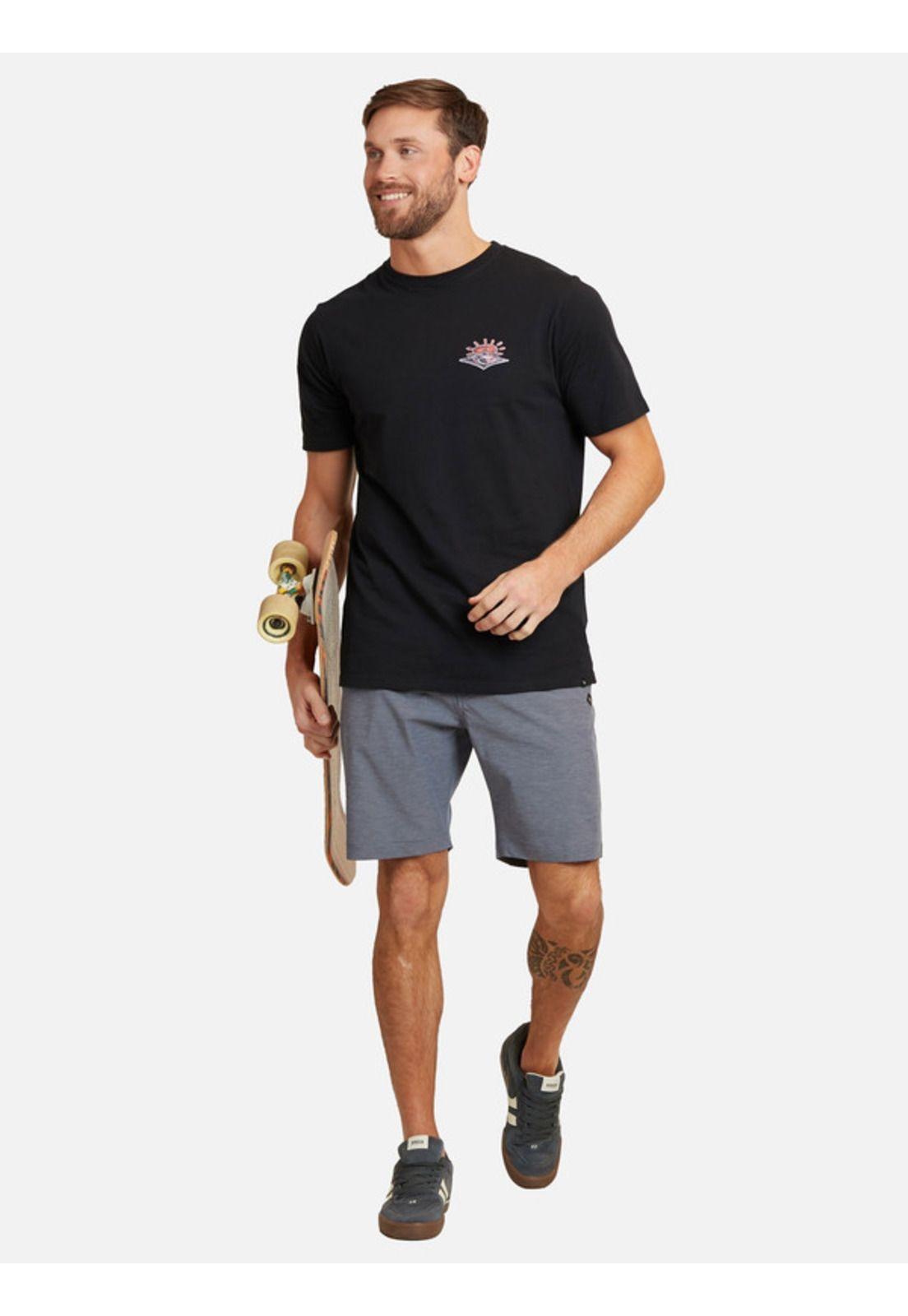 Polera Maestro Tee Negro Hombre Rip Curl-3