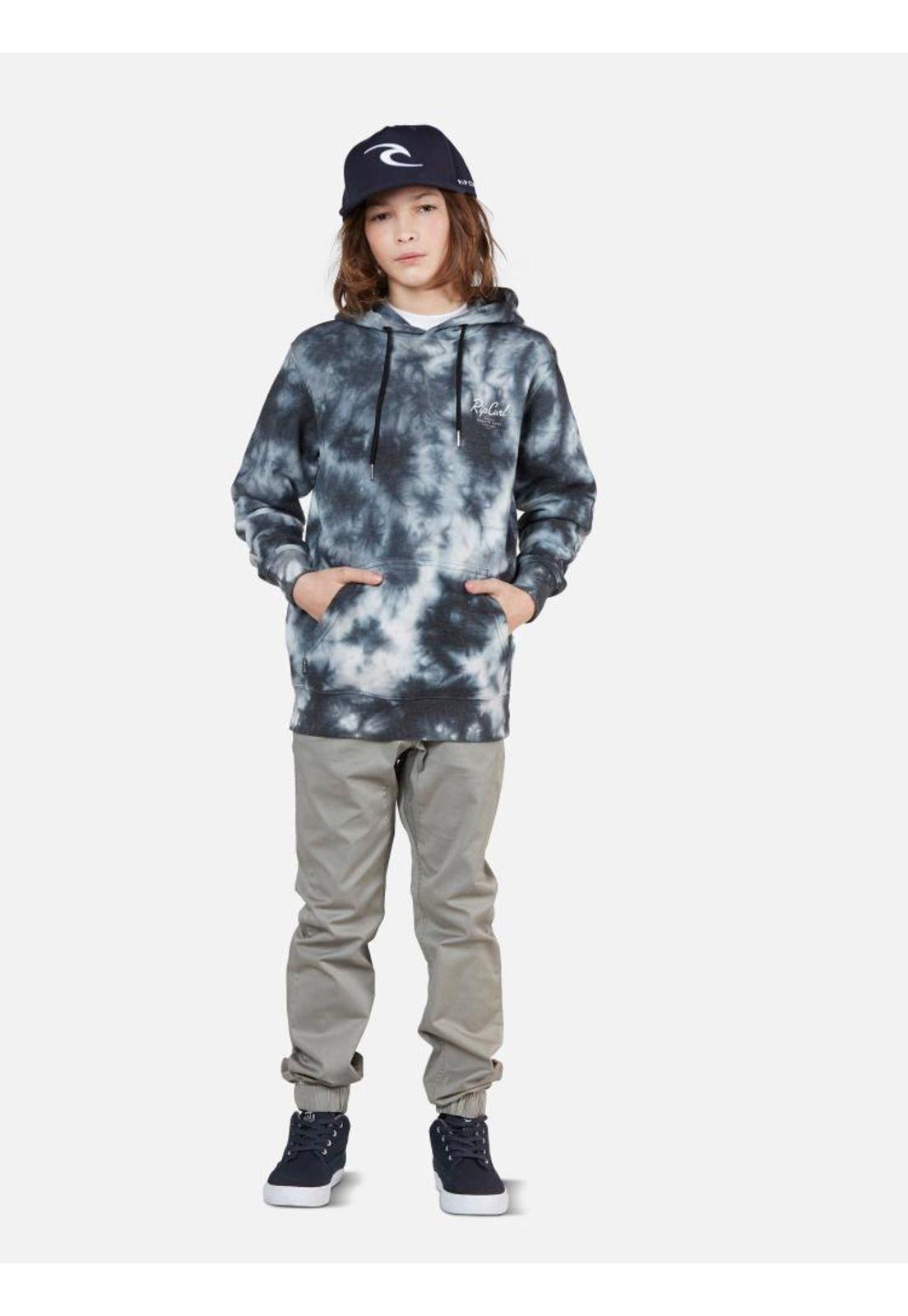 Poleron Juvenil 6O306-MV22 Gris Rip Curl-3