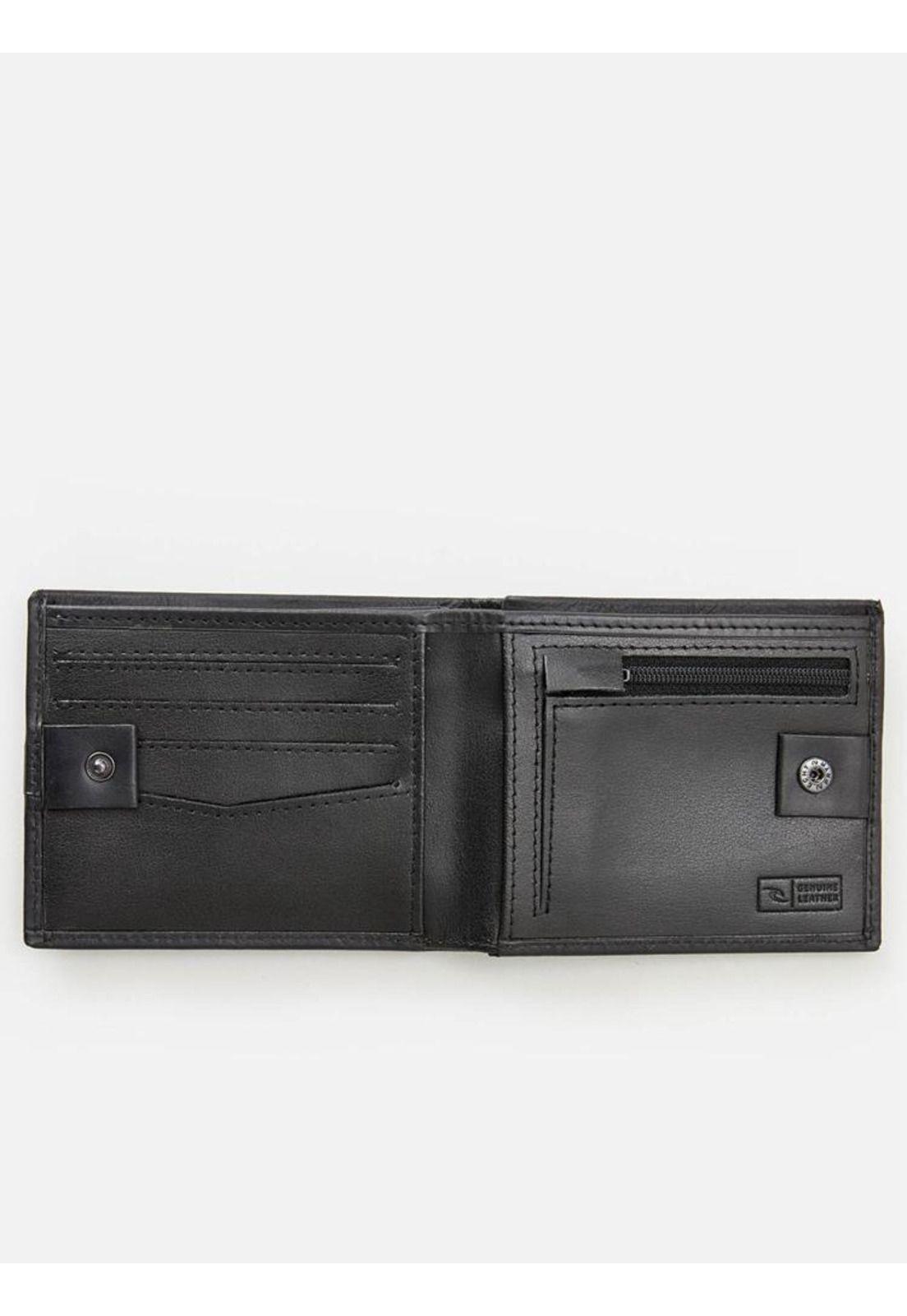 Billetera CLIPPER RFID 2 IN 1 Hombre Negro Rip Curl-2