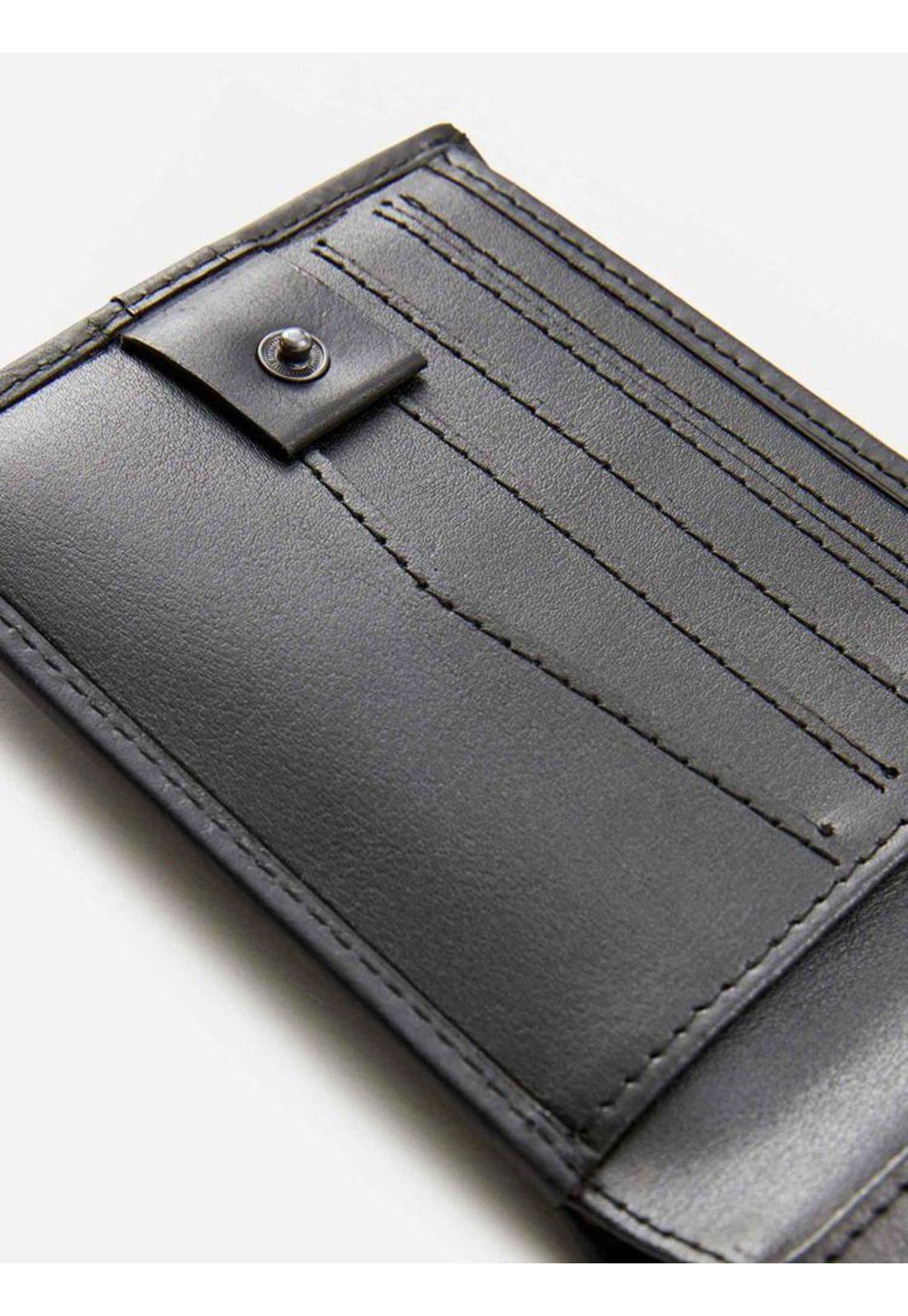 Billetera CLIPPER RFID 2 IN 1 Hombre Negro Rip Curl-3