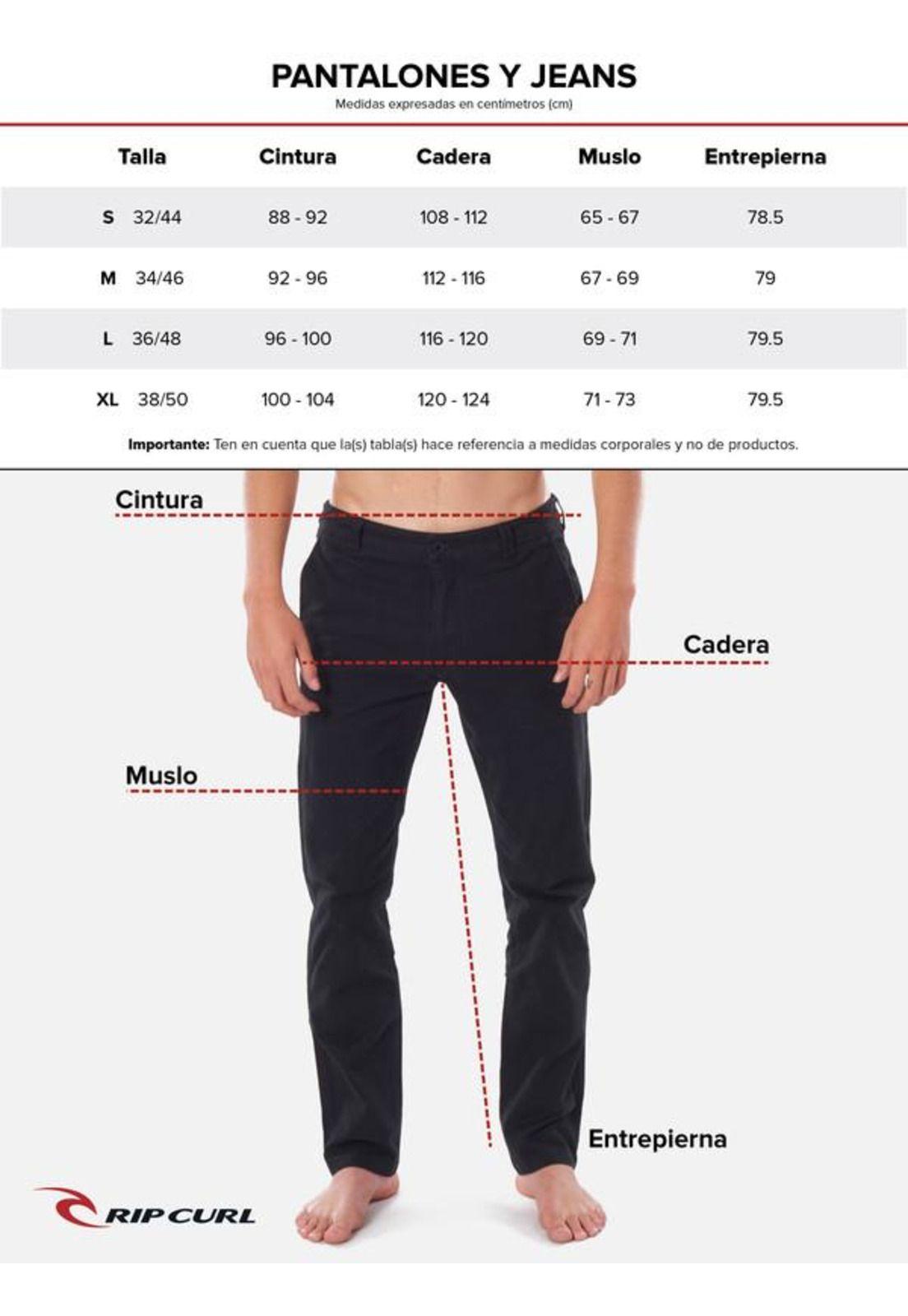 Pantalon 6N105 Hombre Multicolor Rip Curl-2