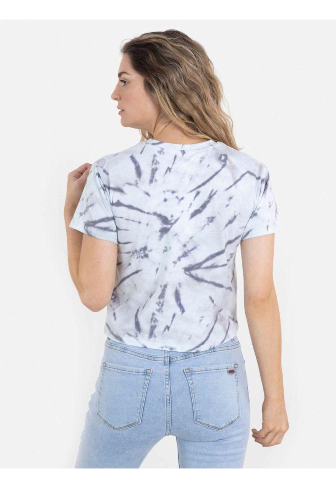 Polera BLACK AND WHITE DYE Mujer Multicolor Rip Curl-1