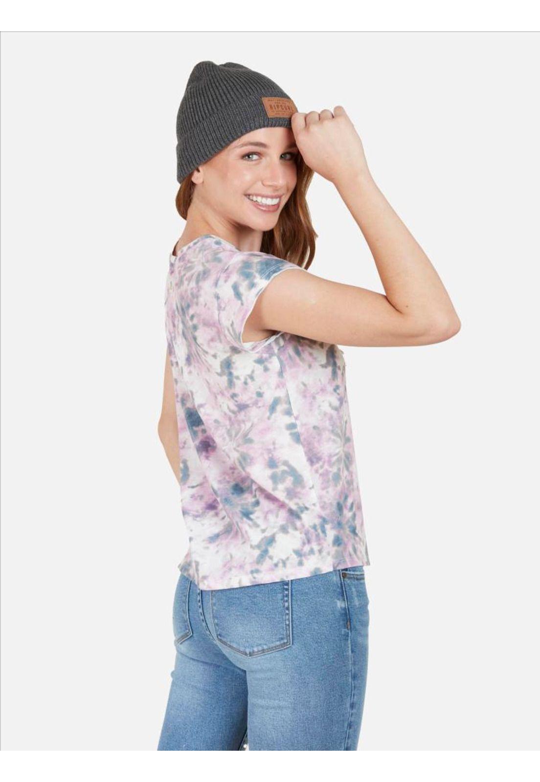 Polera Mujer Purple SS Multicolor Rip Curl-1