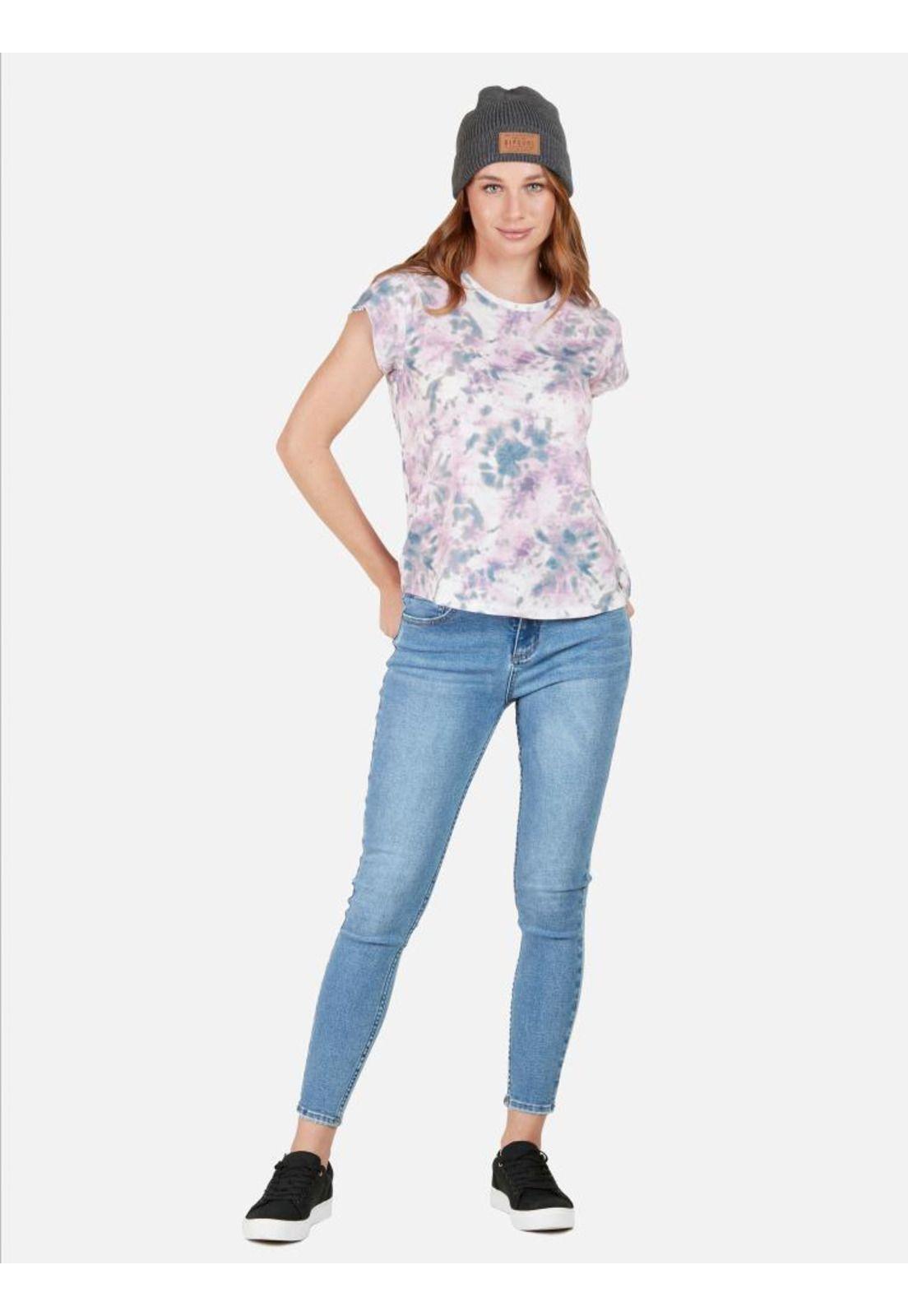 Polera Mujer Purple SS Multicolor Rip Curl-3