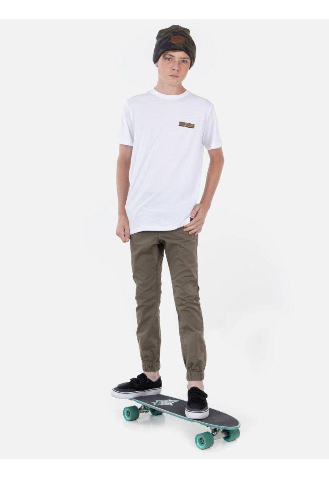 Polera DEADSLED TEE Juvenil Blanco Rip Curl-4