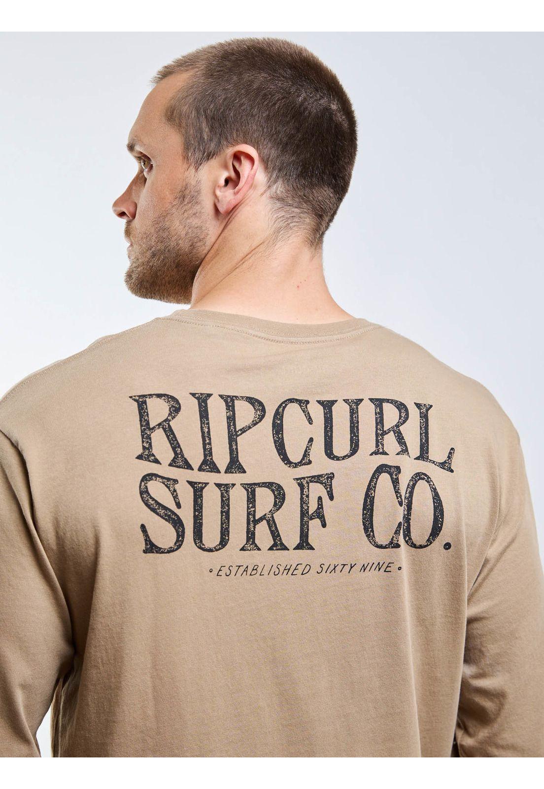Polera ML Wildsea Café Hombre Rip Curl-3