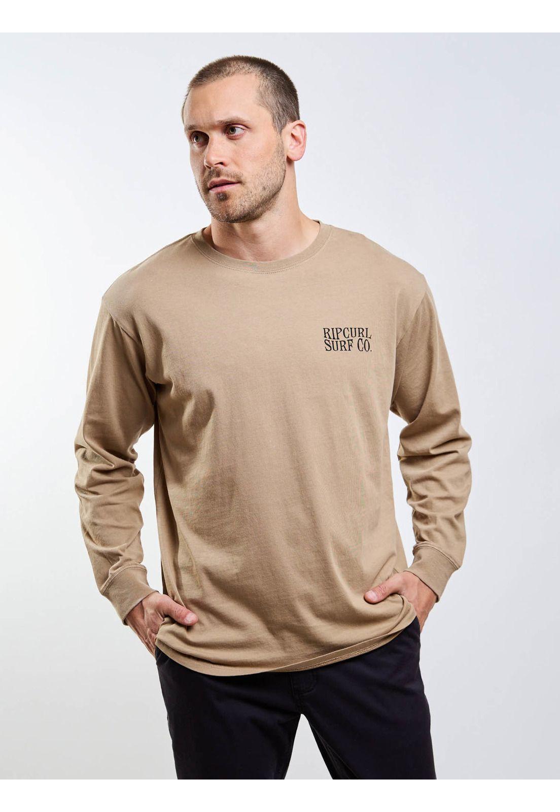 Polera ML Wildsea Café Hombre Rip Curl-4