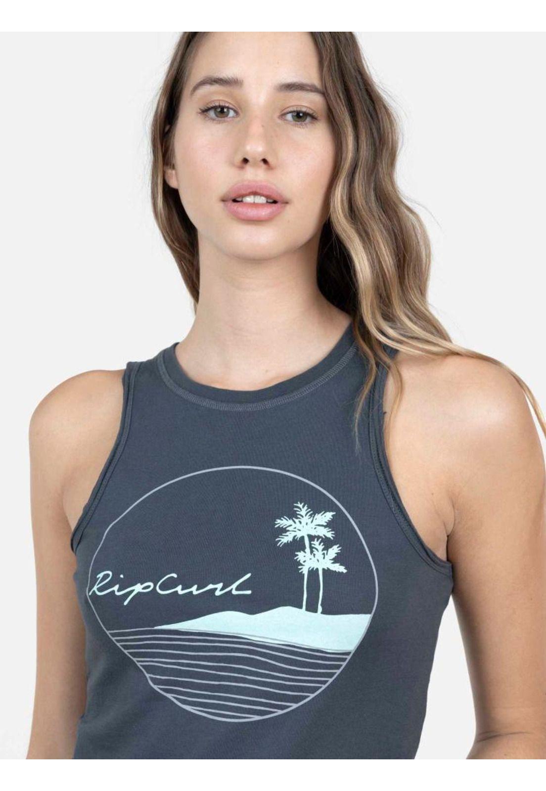 Polera Mujer 6P140-WV22 Gris Oscuro Rip Curl-2