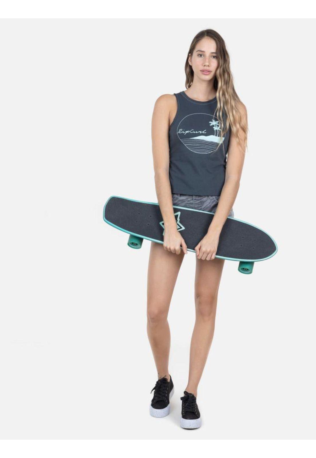 Polera Mujer 6P140-WV22 Gris Oscuro Rip Curl-3