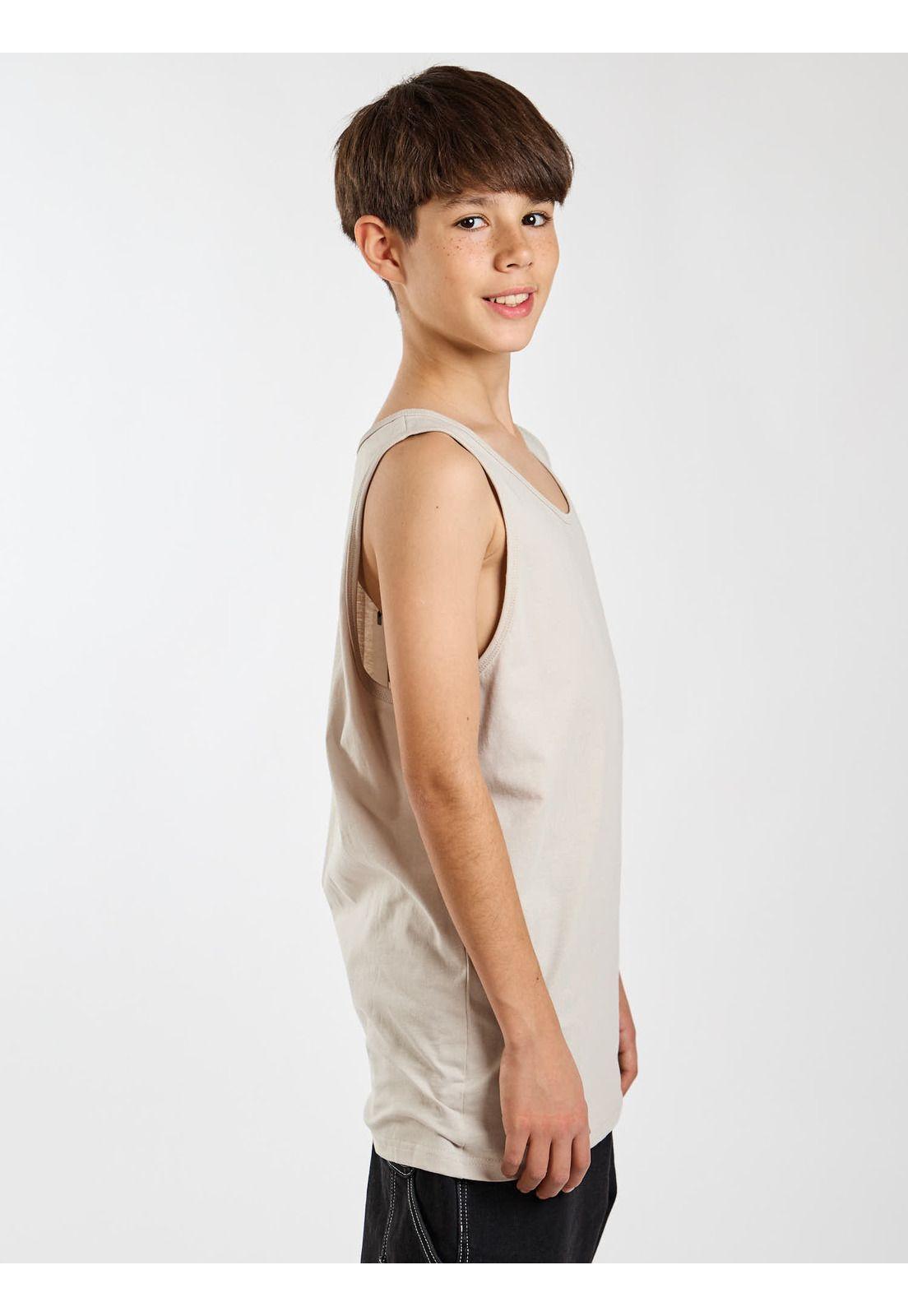 Polera SM Wild Beige Infantil Rip Curl-3
