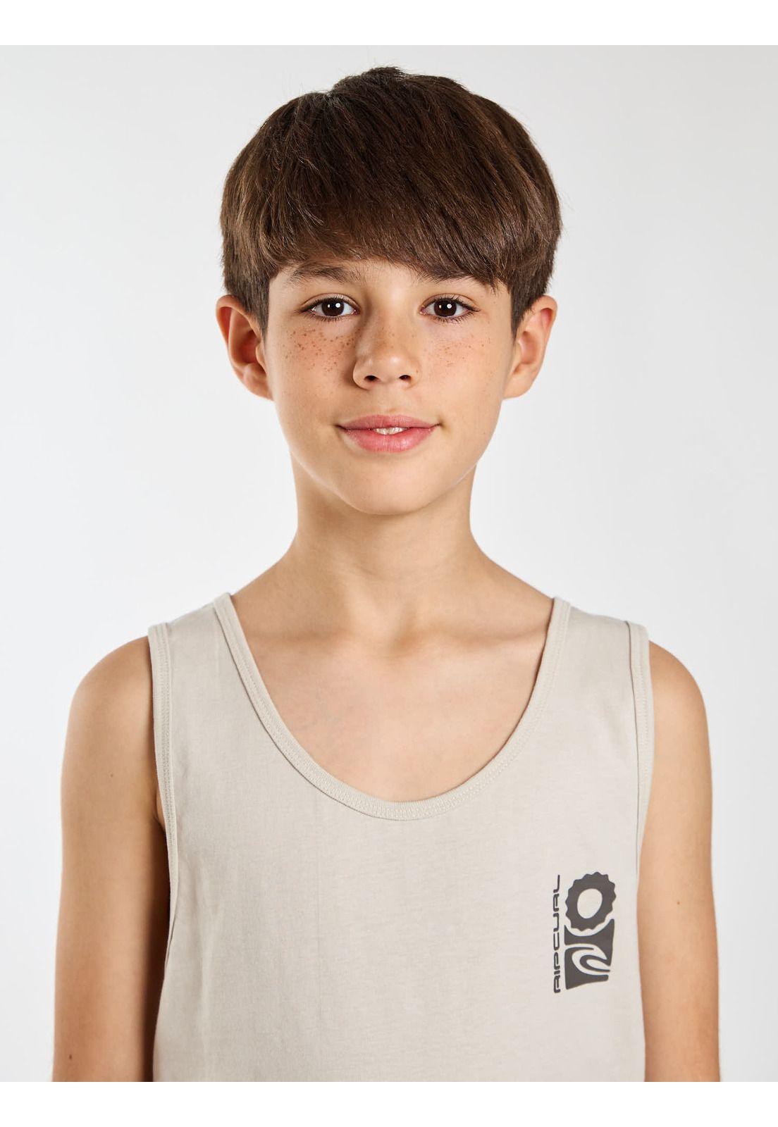 Polera SM Wild Beige Infantil Rip Curl-4