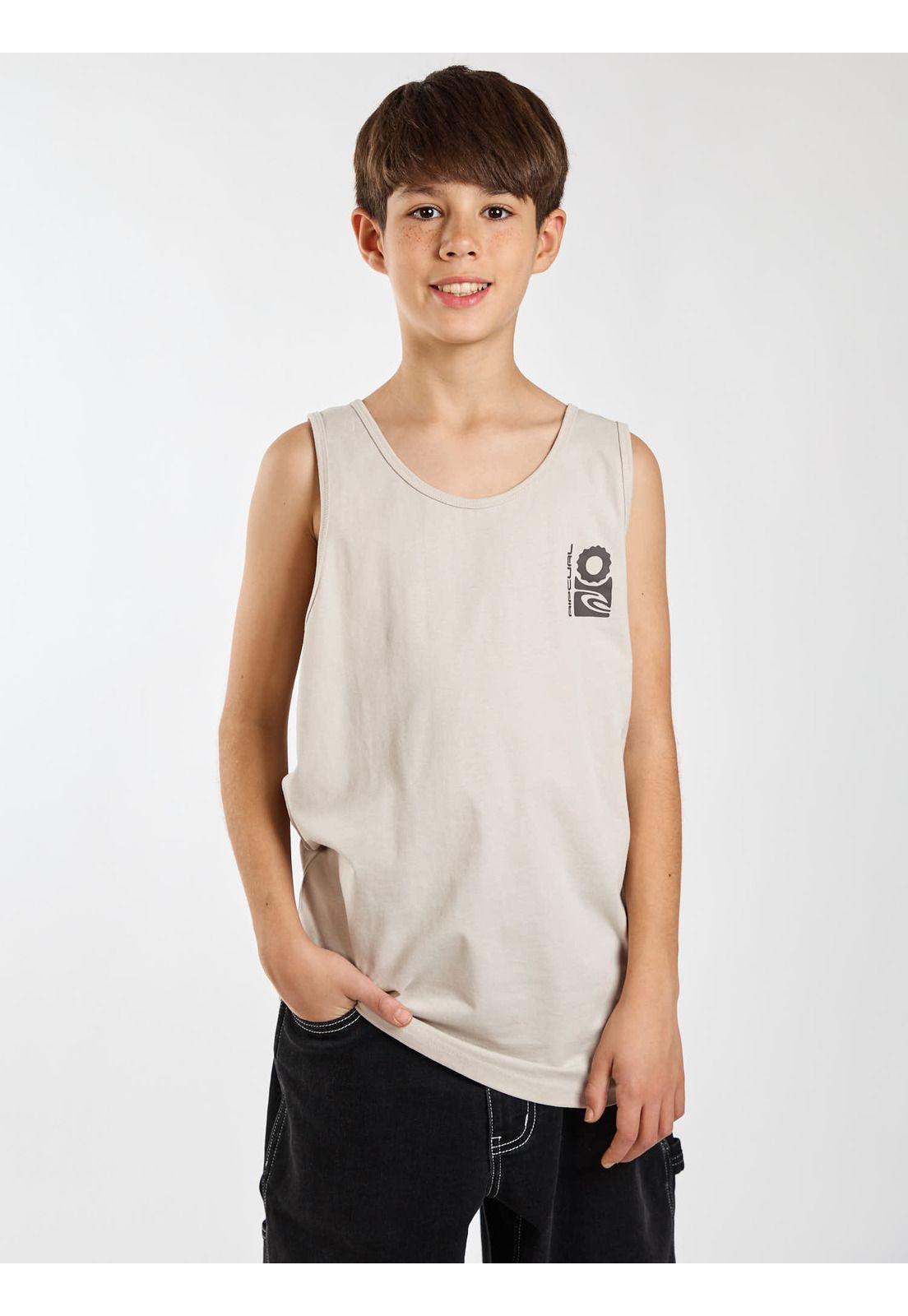 Polera SM Wild Beige Infantil Rip Curl-6