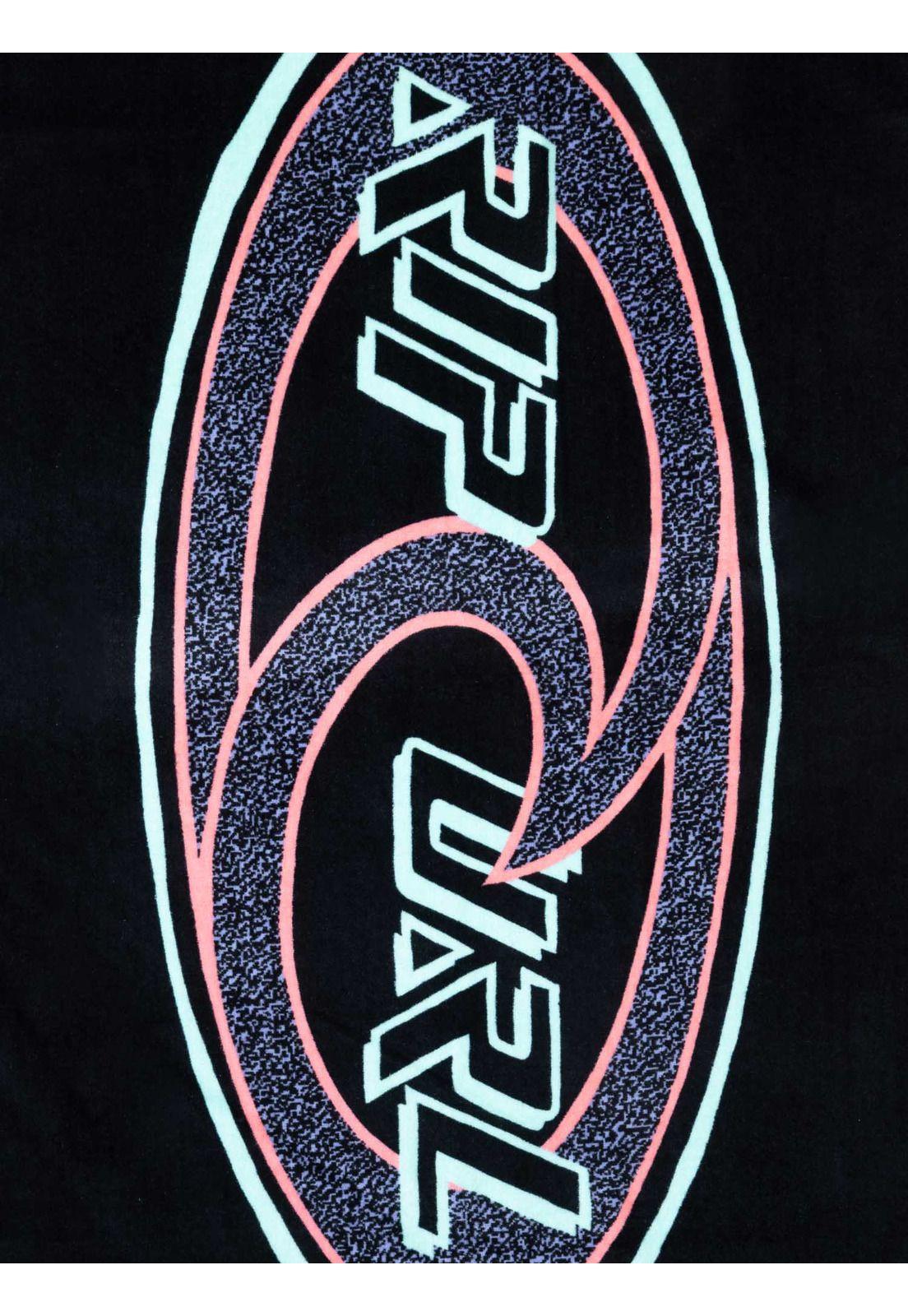 Toalla Tiderun Negro Hombre Rip Curl-3