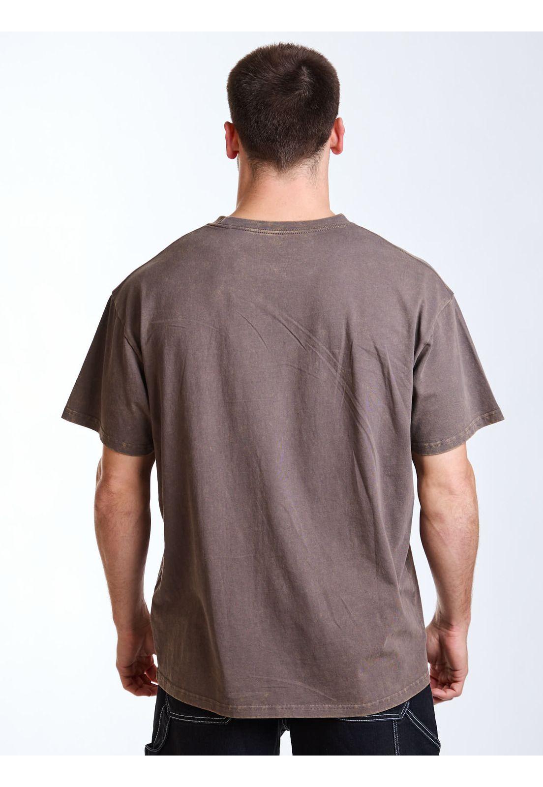 Polera MC Oversize Palm Café Hombre Rip Curl-2