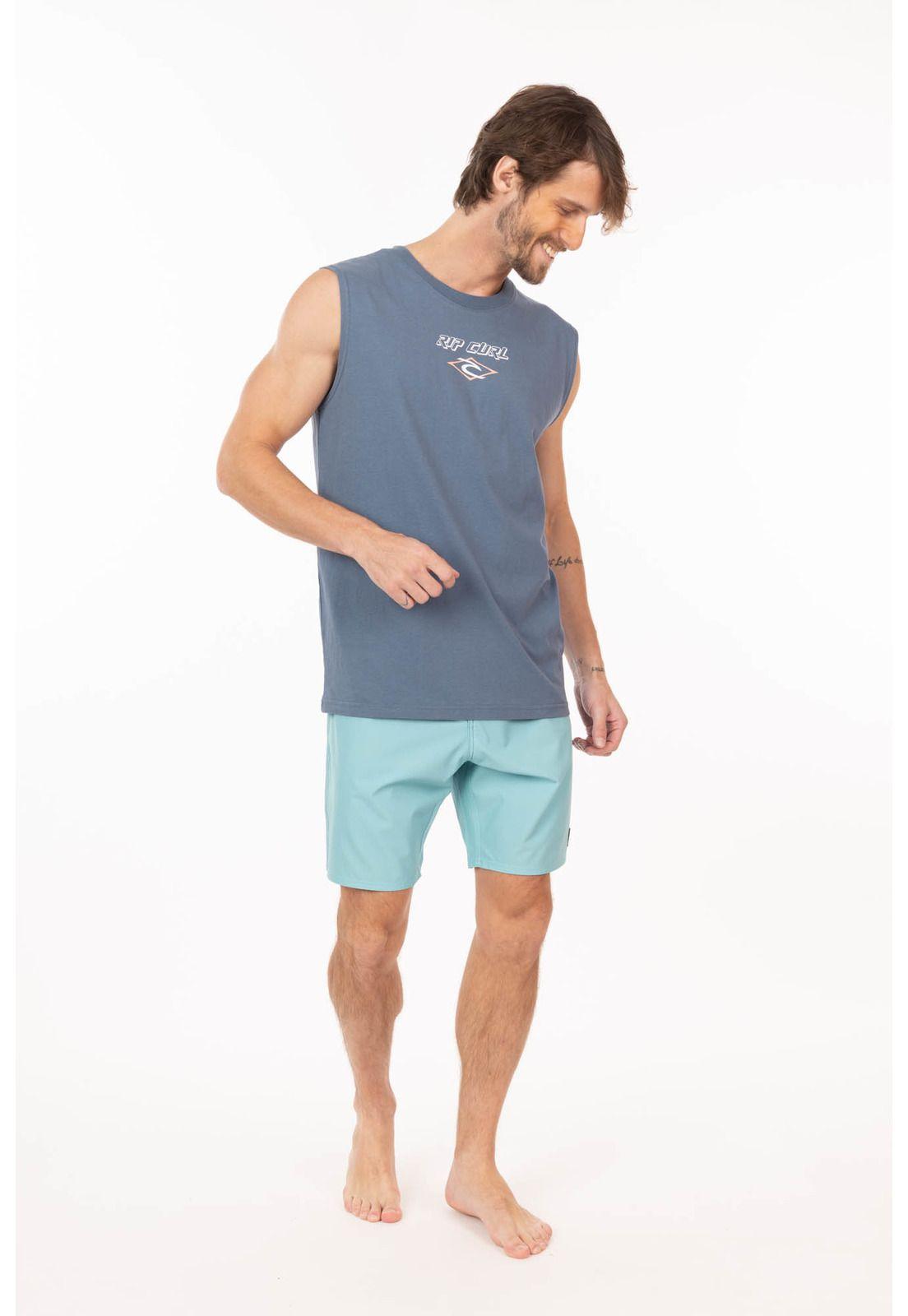 Polera SM Splashzone Azul Hombre Rip Curl-3