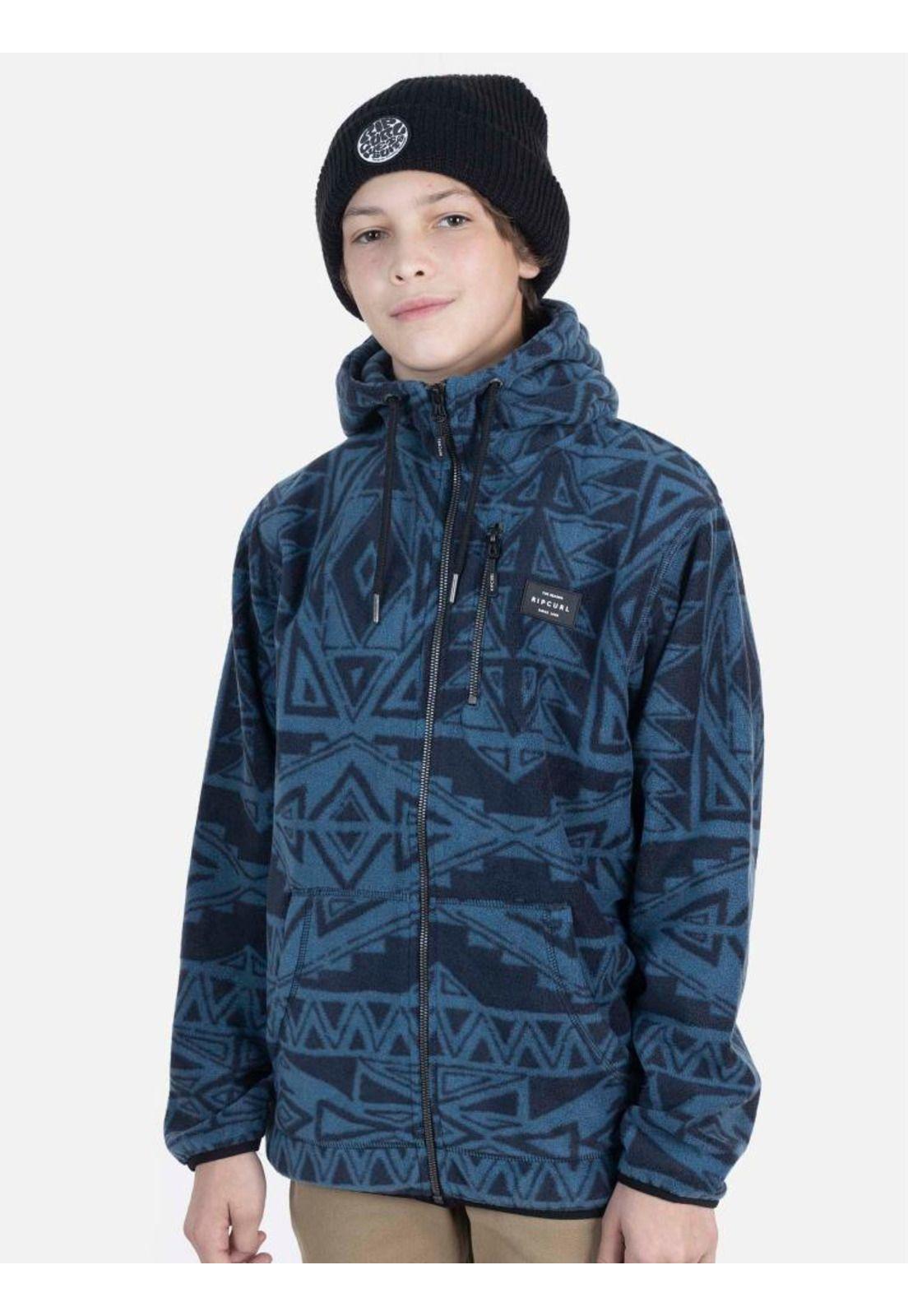 Poleron GEOMETRIC GRECA 33 JOUNG Multicolor Juvenil Rip Curl-0