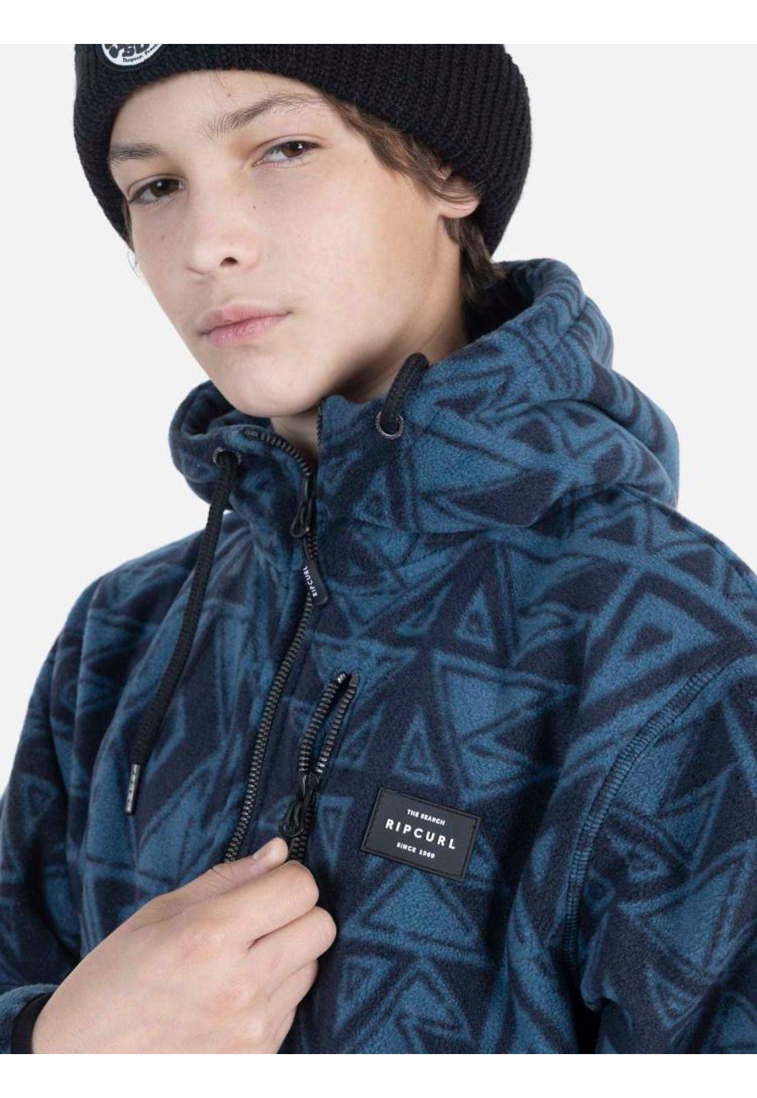 Poleron GEOMETRIC GRECA 33 JOUNG Multicolor Juvenil Rip Curl-4