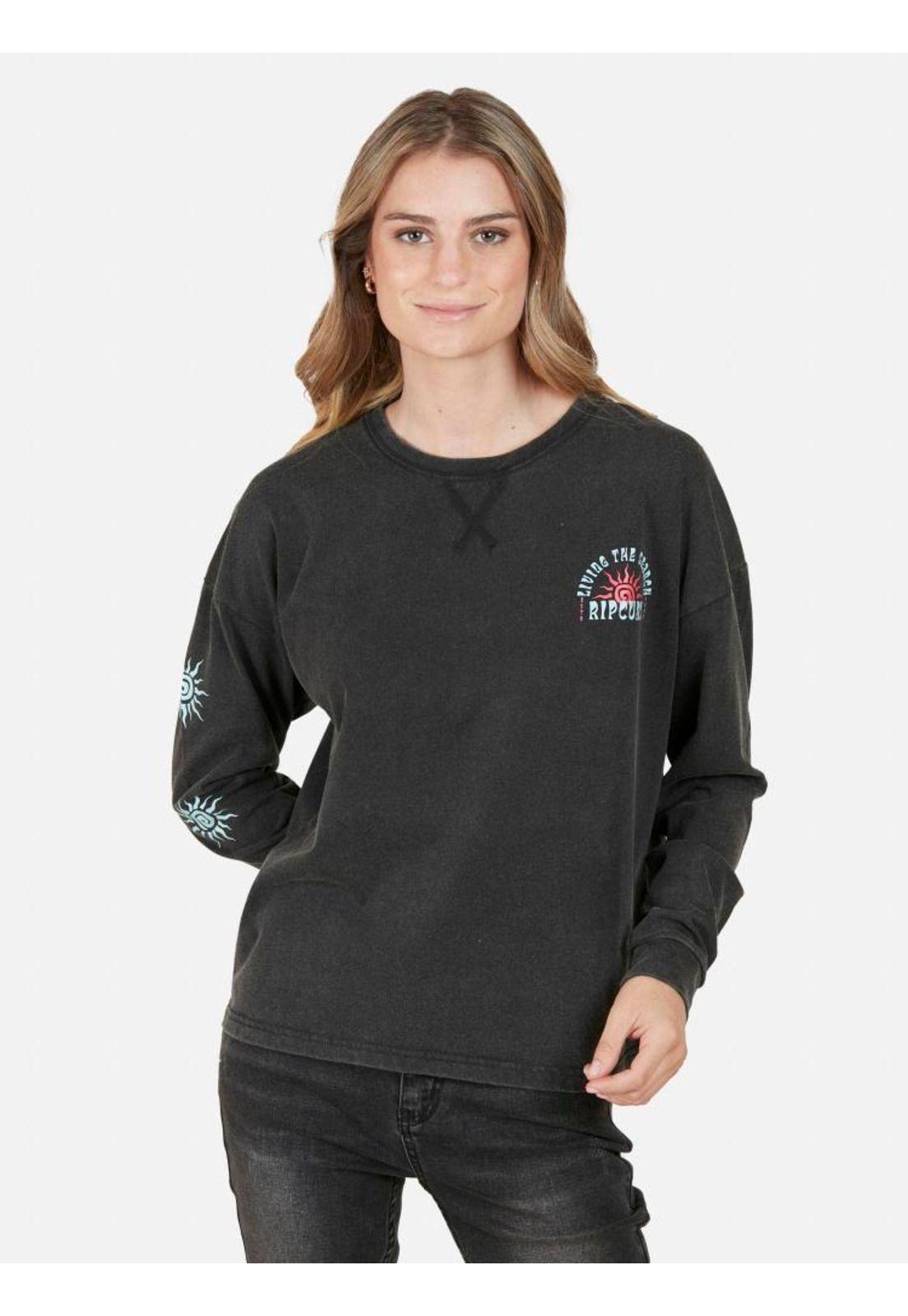 Polera 6P299-WI22 Mujer Negro Rip Curl-0