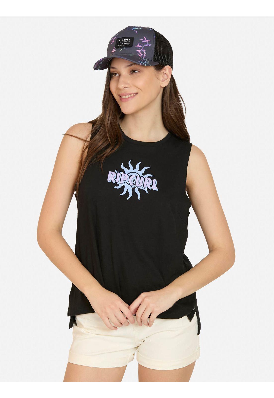 Polera SM Jetmind Negro Mujer Rip Curl-0